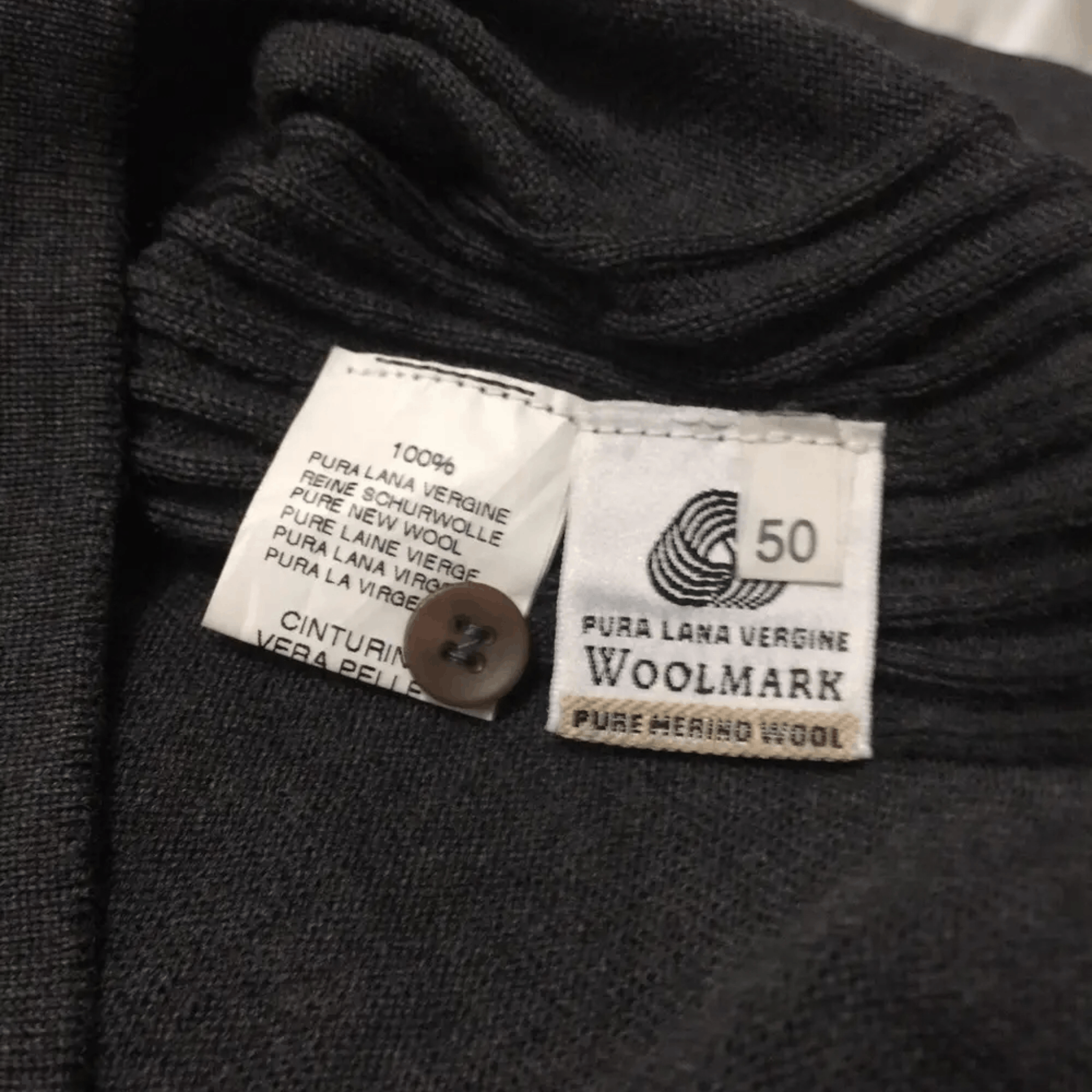 Gaultier Homme Objet gaultier wool long sleeve polo / collared sweater pure wool Size US S / EU 44-46 / 1 - 4 Thumbnail
