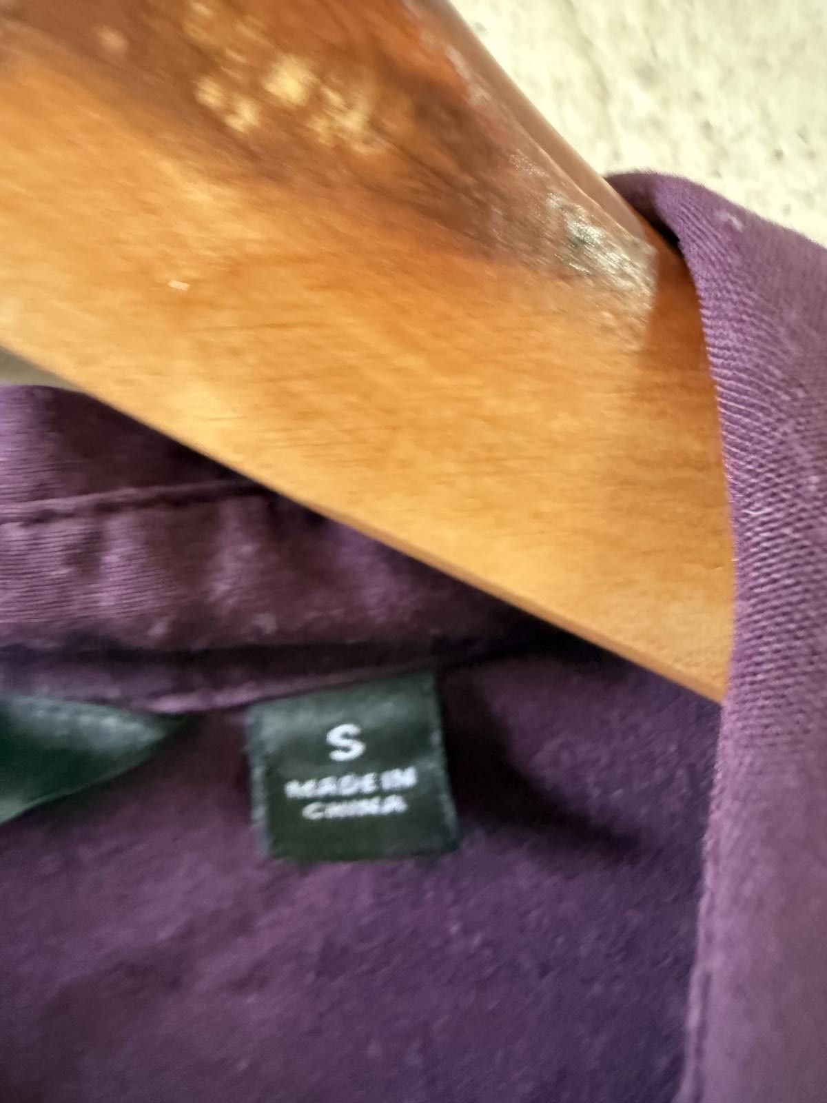 Designer Women's Purple Long Sleeve Button-Up Blouse Shirt Size Small Size US S / EU 44-46 / 1 - 3 Thumbnail