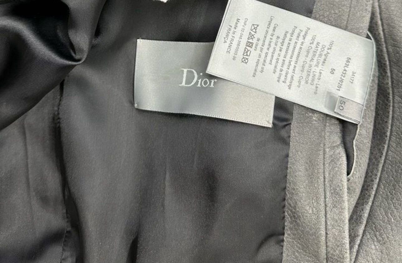 Dior Dior Kris Van Assche Leather Jacket Size US M / EU 48-50 / 2 - 6 Thumbnail