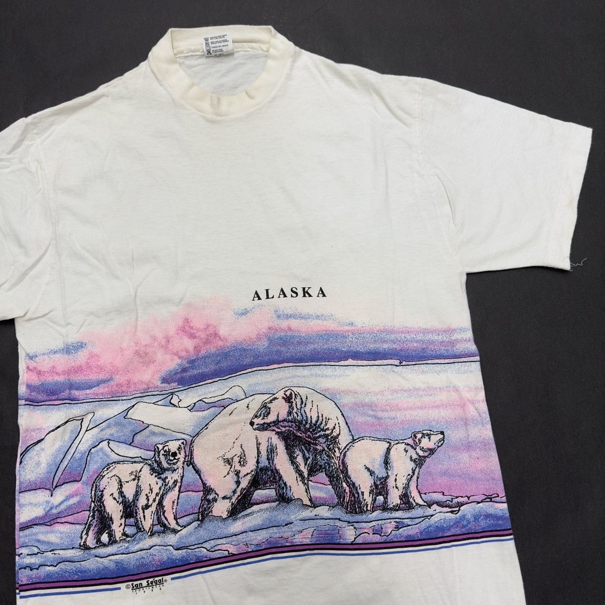 Anvil × Vintage Vintage Alaska tee Size US L / EU 52-54 / 3 - 3 Thumbnail