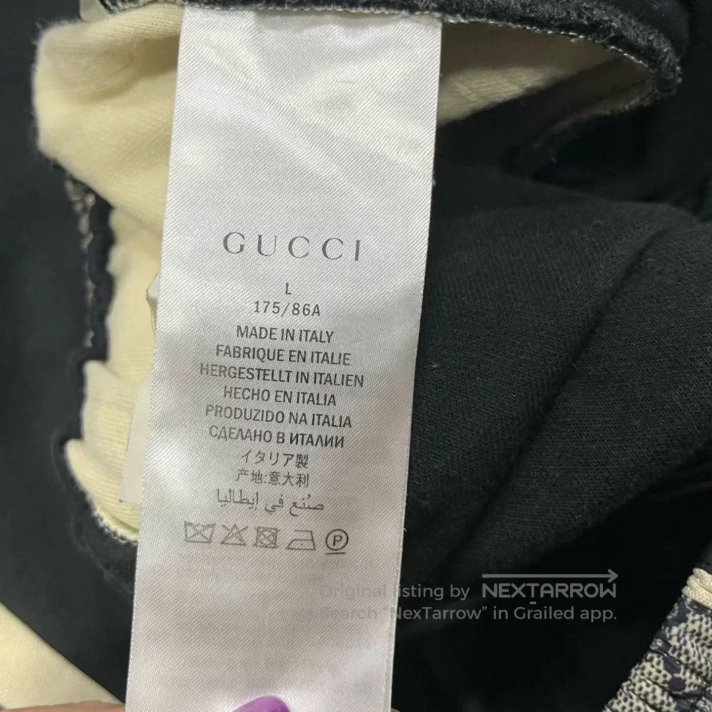 Gucci gucci black gg logo knit jogger pants. Size US 32 / EU 48 - 4 Thumbnail