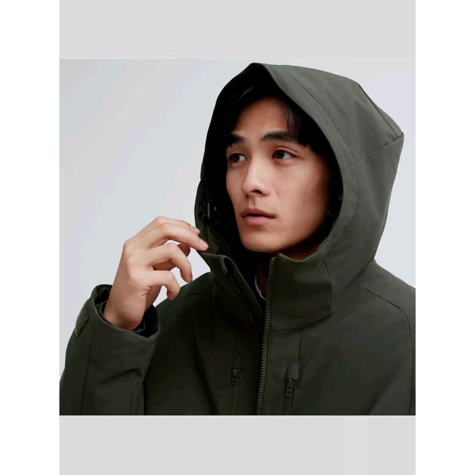 Uniqlo Uniqlo Hybrid Down 3D Cut Parka Gray Coat Jacket Size 2XL Size US XXL / EU 58 / 5 - 2 Thumbnail