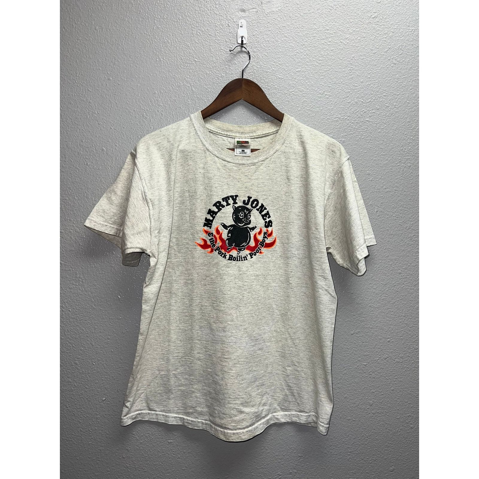 Vintage Vintage Marty Jones Shirt & The Pork Boilin Poor Boys Tee L Size US L / EU 52-54 / 3 - 1 Thumbnail