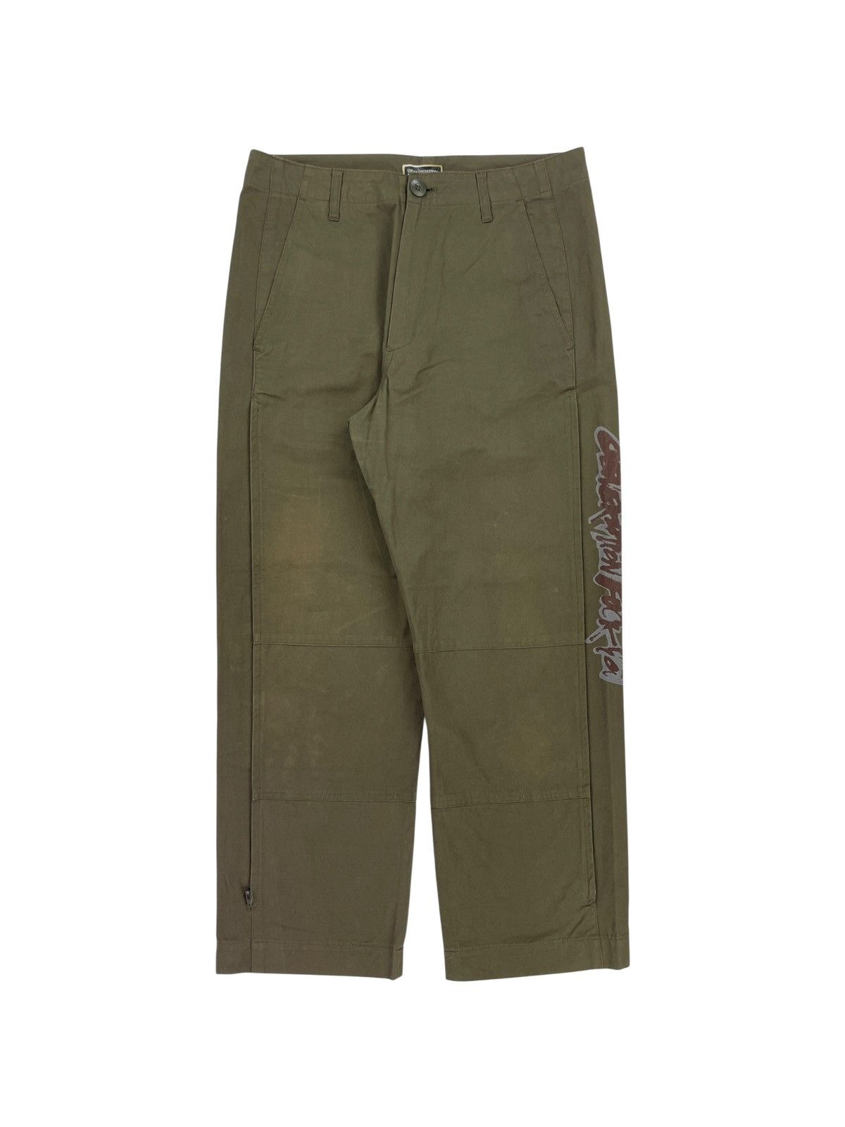 Undercover × Wtaps S/S 00 "Generation Fuck You" GFY Zipper Punk Pants Size US 30 / EU 46 - 1 Thumbnail