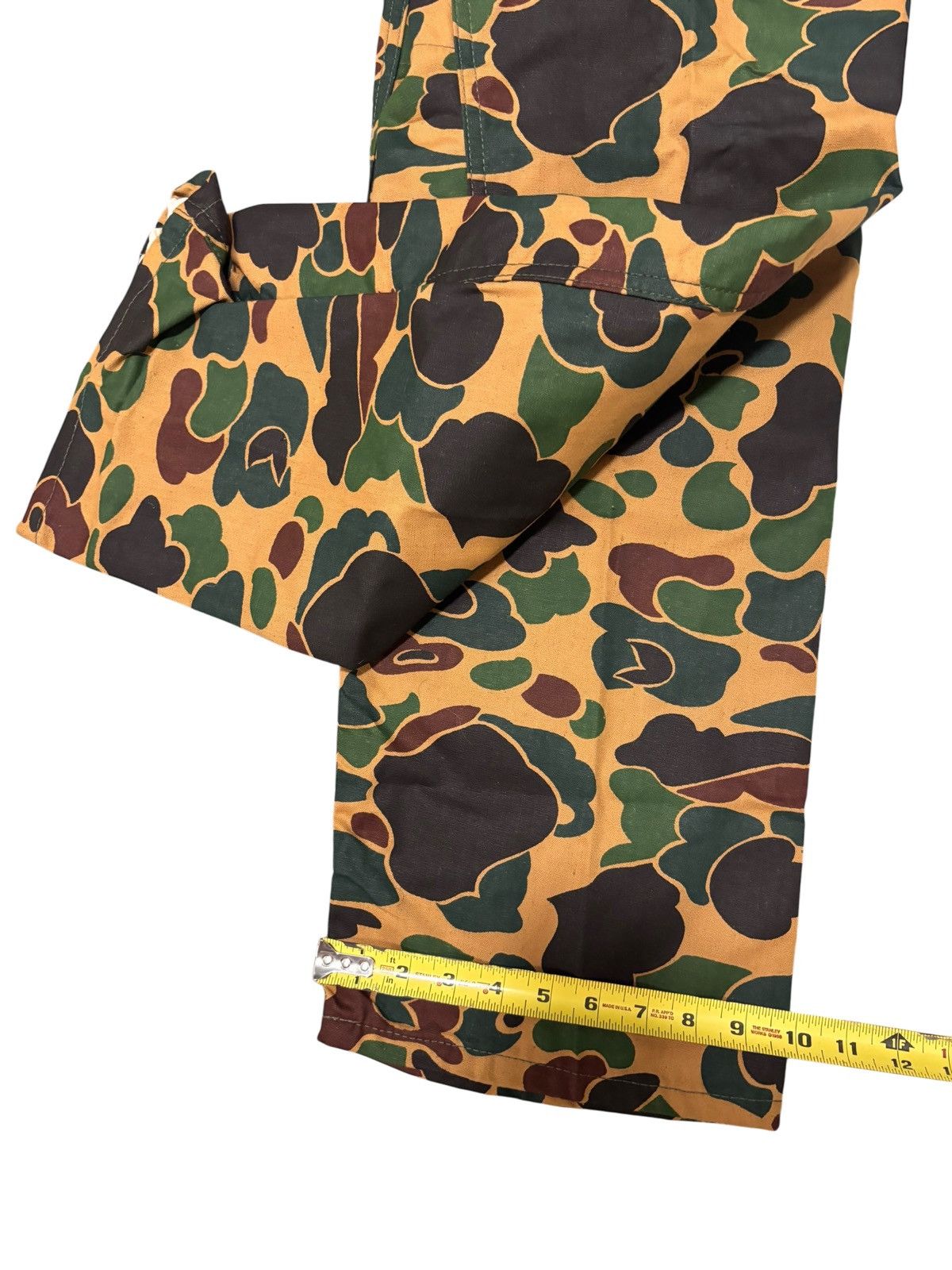 Vintage Vintage 80s Duck Camo Hunting Pants Size 36x32 New Old Stock Size US 36 / EU 52 - 10 Thumbnail