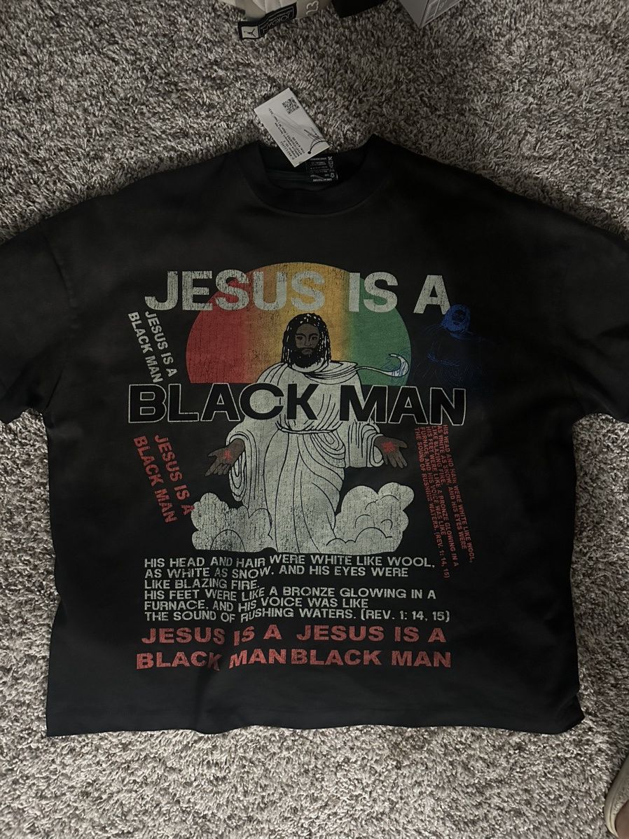 Other Jesus Is Black Tee Size US M / EU 48-50 / 2 - 1 Thumbnail