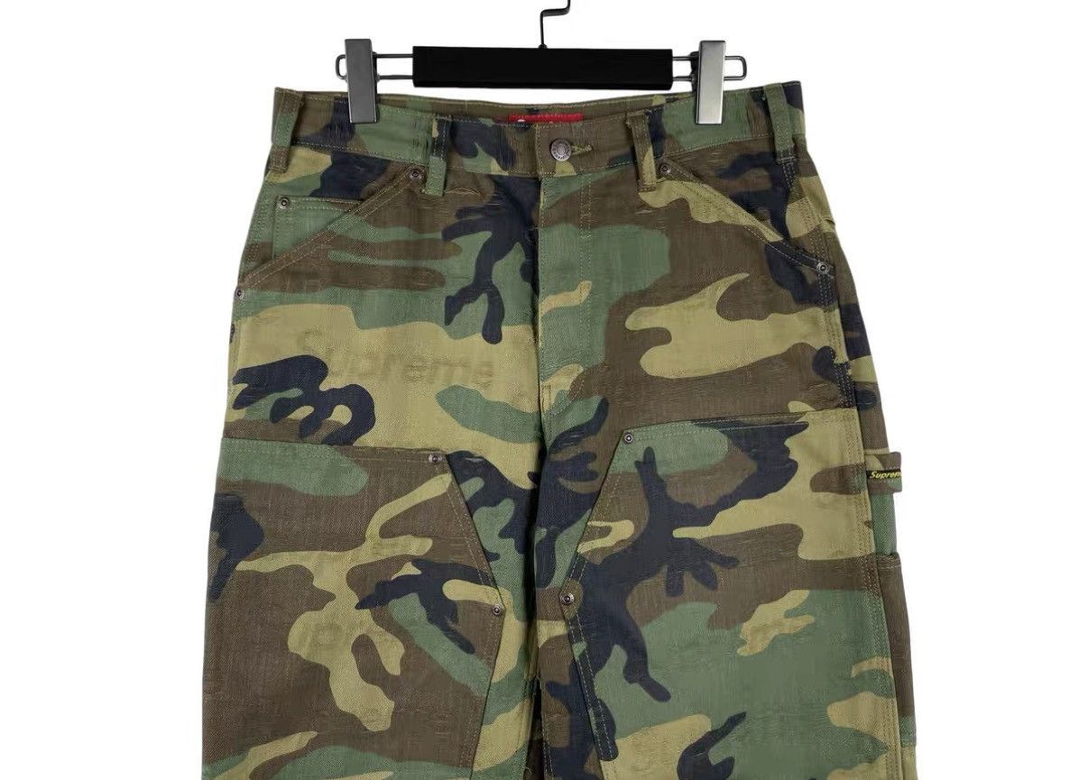 Supreme Supreme Jacquard Logos Double Knee Denim Painter Jean J31 Size US 30 / EU 46 - 3 Thumbnail