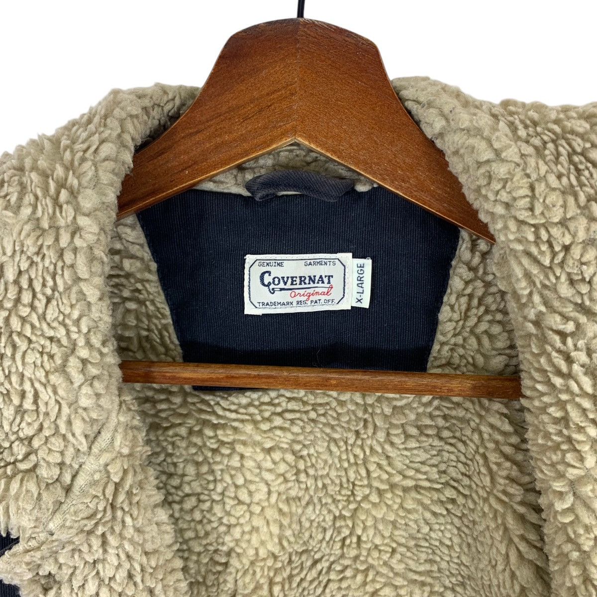 COVERNAT × Vintage VINTAGE COVERNAT SHERPA WINTER JACKET SNAP BUTTON Size US XL / EU 56 / 4 - 8 Thumbnail