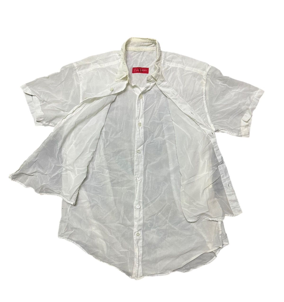 Yohji Yamamoto Y’s Yohji Yamamoto red label double button shirts Size US XL / EU 56 / 4 - 2 Thumbnail