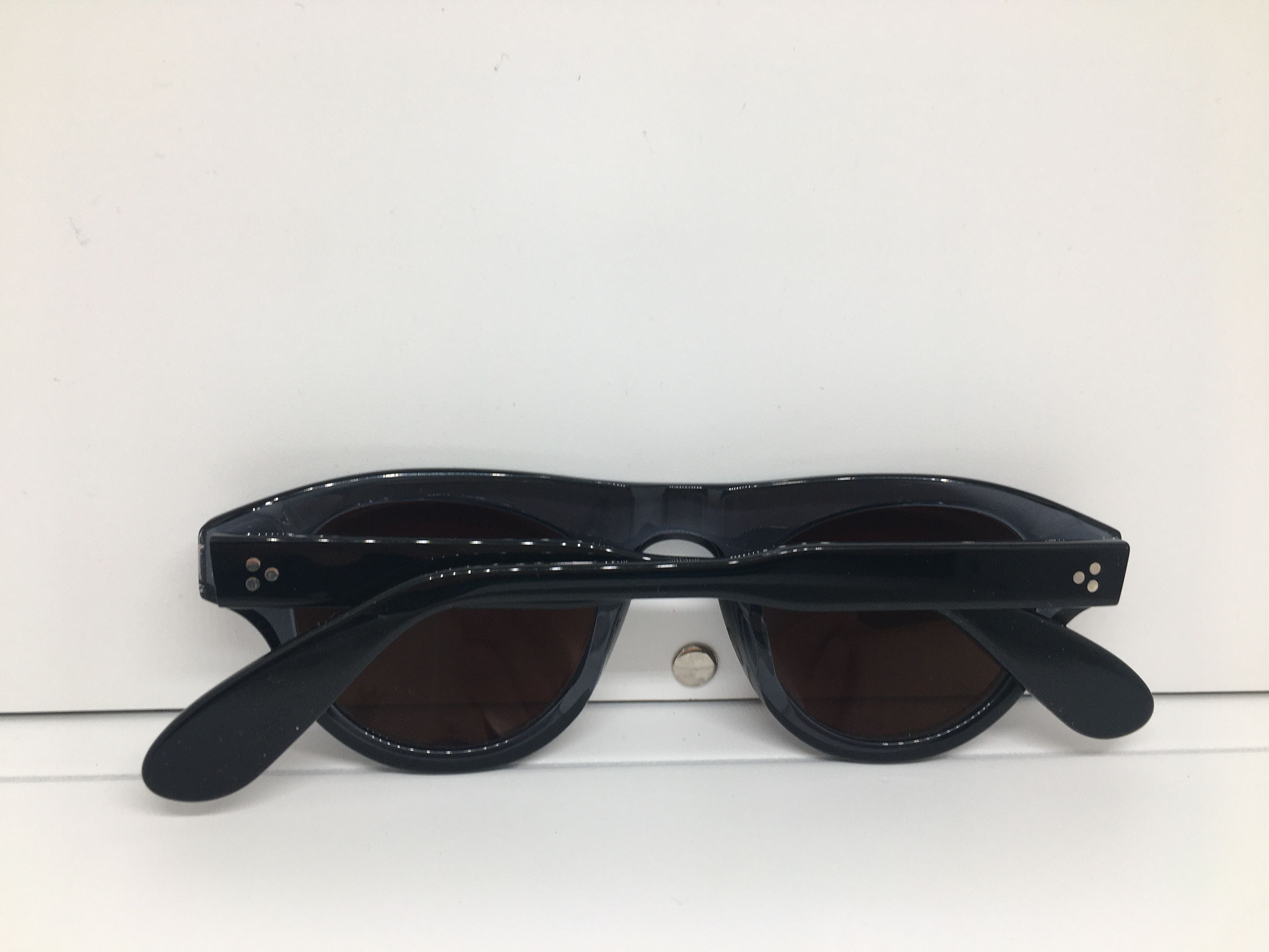 Other JL Arthur Clear Blue Acetate Sunglasses Frame Size ONE SIZE - 8 Thumbnail