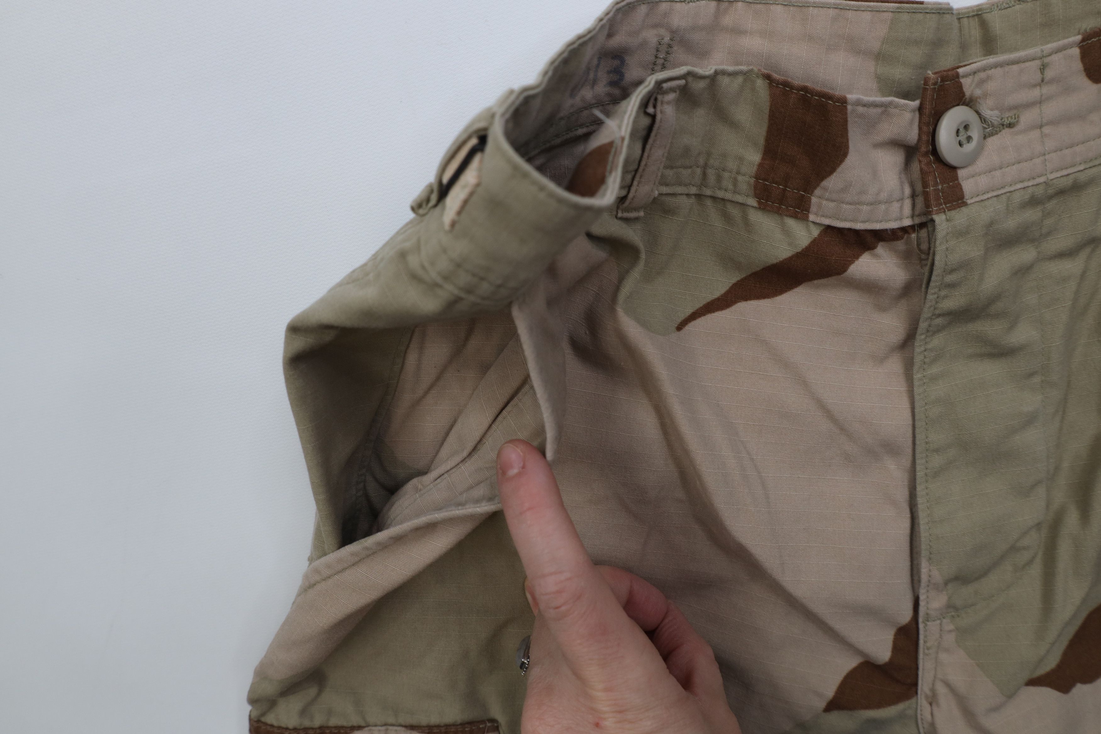 Vintage Vintage 90s USGI Poplin Desert Camouflage Cargo Pants USA Size US 34 / EU 50 - 6 Thumbnail
