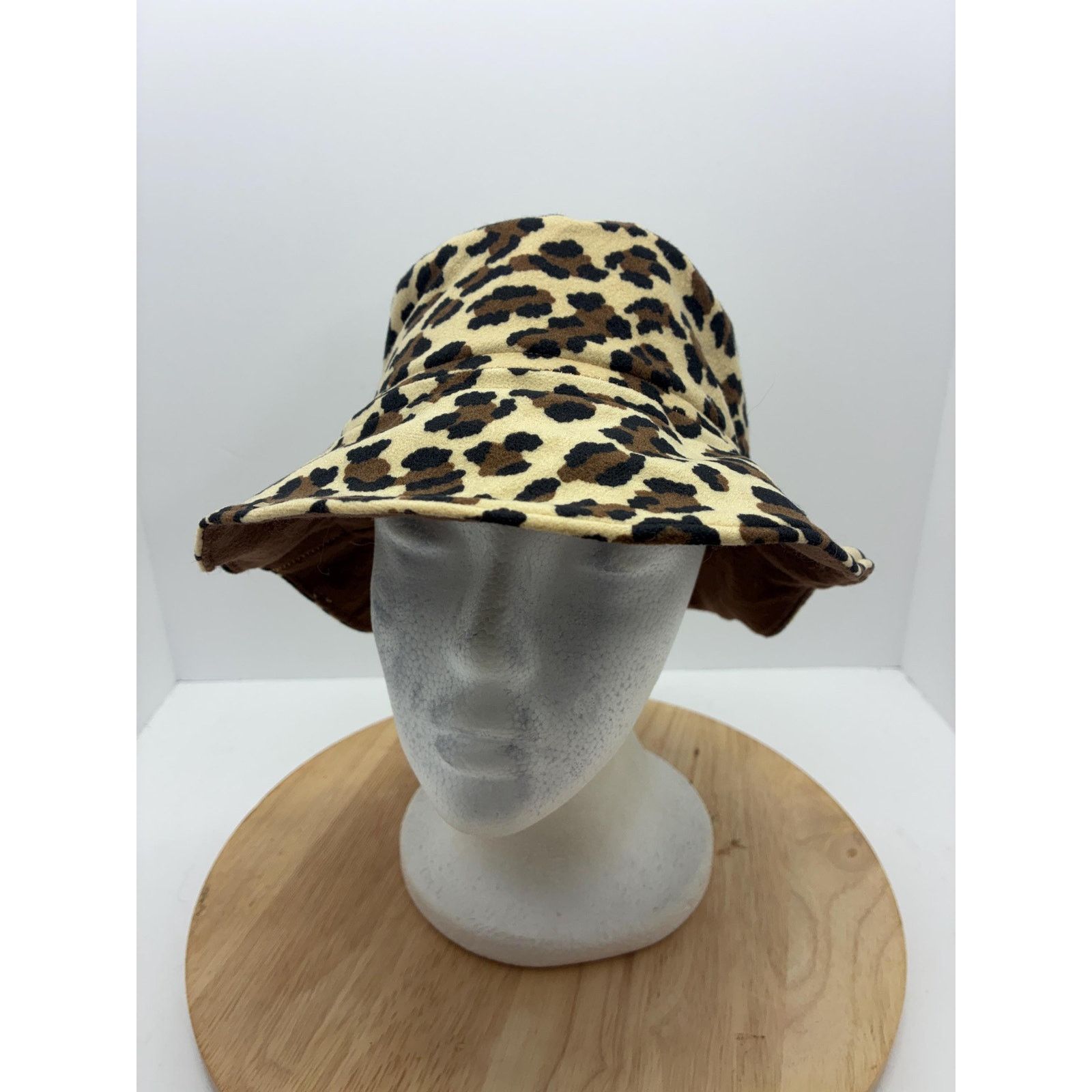 Other The Cheetah — Upcycled Cheetah Print Polyester Bucket Hat Size ONE SIZE - 10 Thumbnail