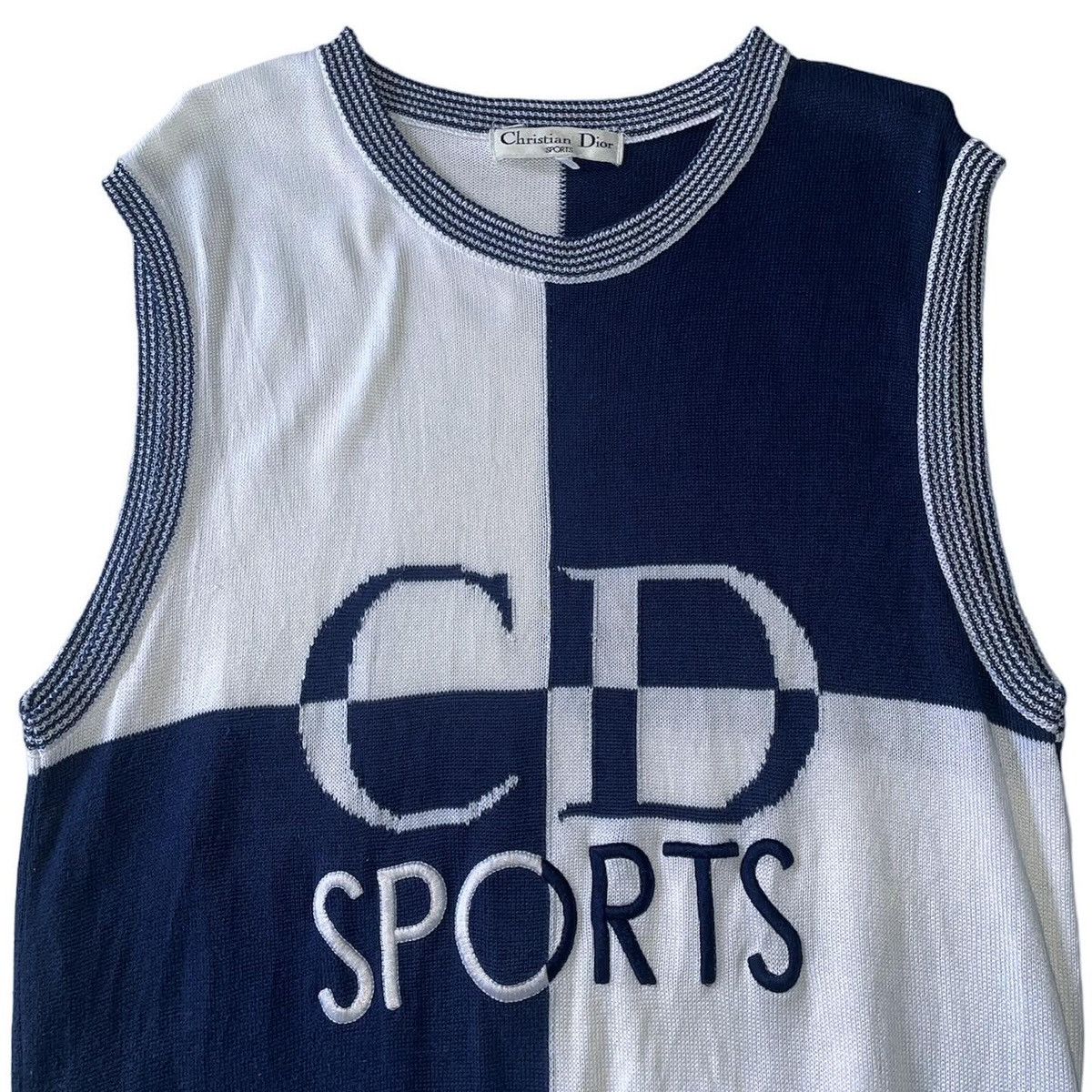 Christian Dior Monsieur 🛒SENDOFFER🛒Vintage 90’s Christian Dior Sport Knit Vest Size US M / EU 48-50 / 2 - 3 Thumbnail
