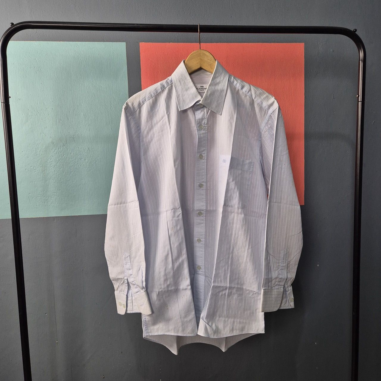 Balenciaga Vintage Balenciaga Shirts Size US L / EU 52-54 / 3 - 1 Thumbnail