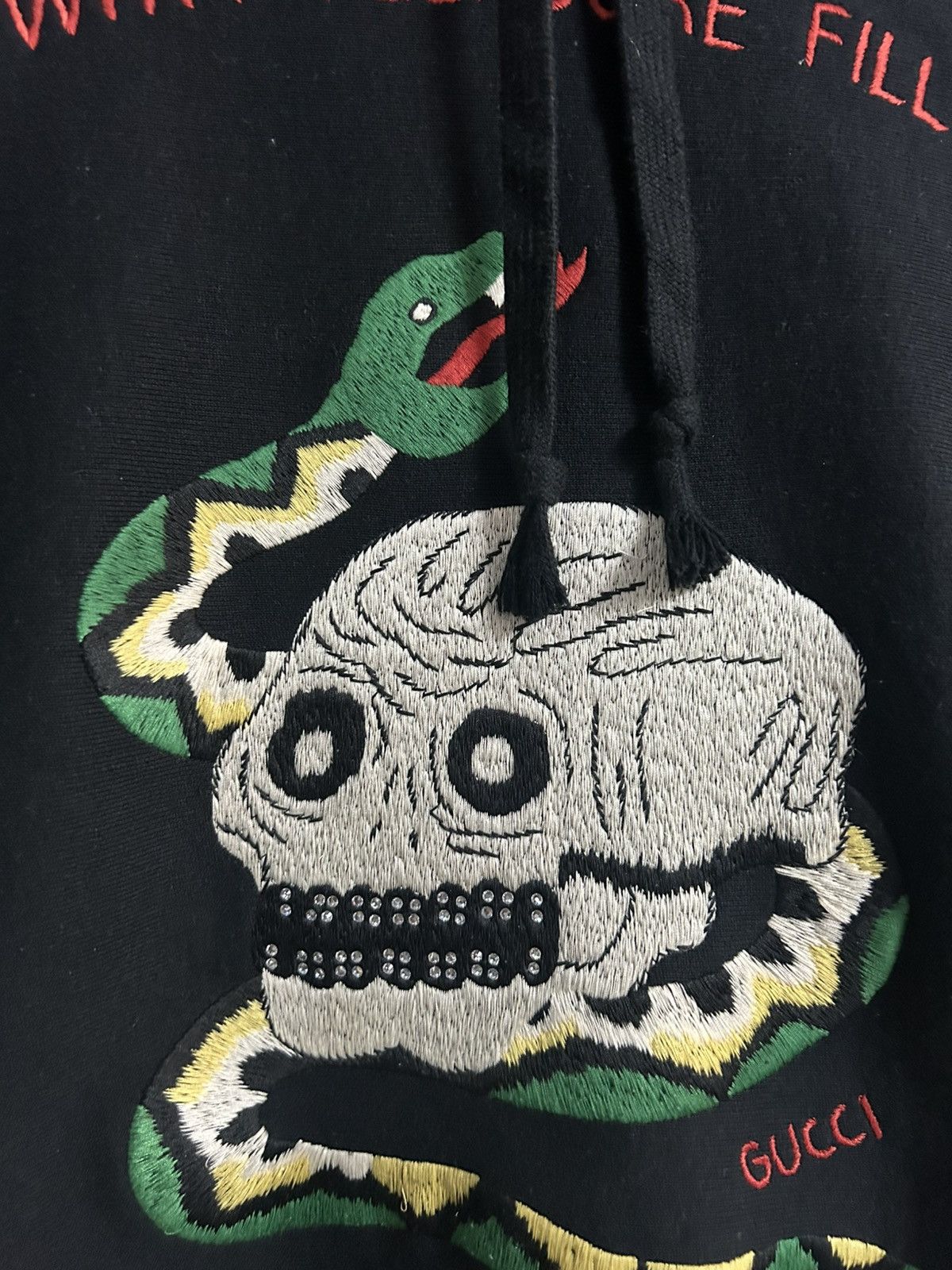 Gucci Skull and Snake Hoodie Sweatshirt