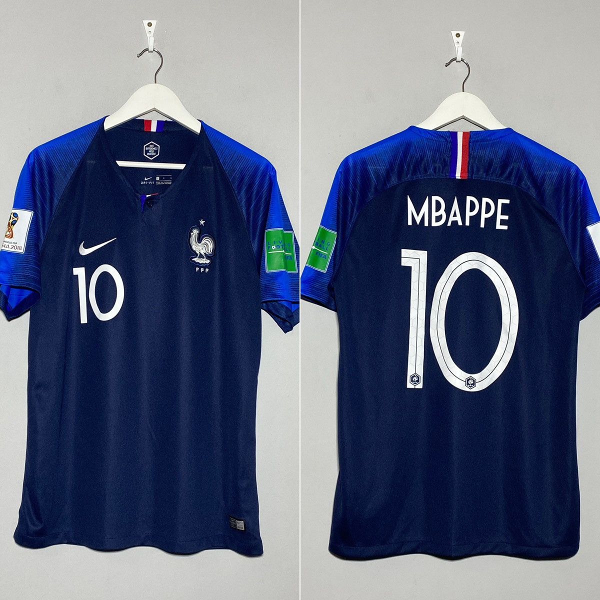 #10 Mbappe France Nike 2018 World Cup Jersey Men’s
