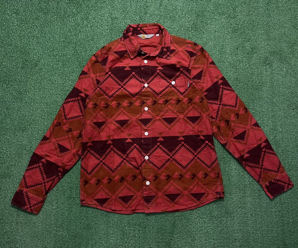 Carhartt × Carhartt Wip Carhartt Native Shirt Men Size US L / EU 52-54 / 3 - 1 Thumbnail
