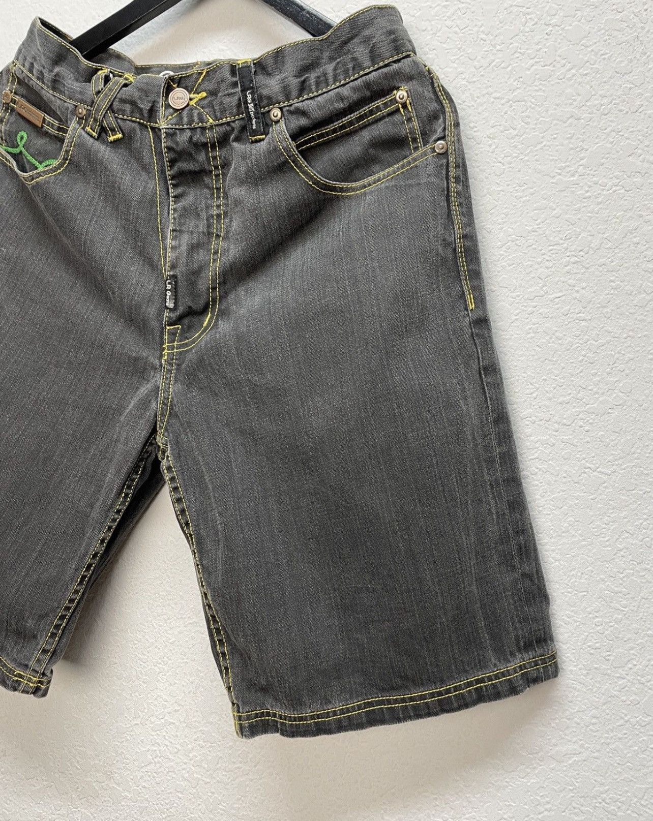 JNCO Vintage Y2K LRG Baggy Fit Japanese Distressed Shorts Pants Size US 30 / EU 46 - 6 Thumbnail