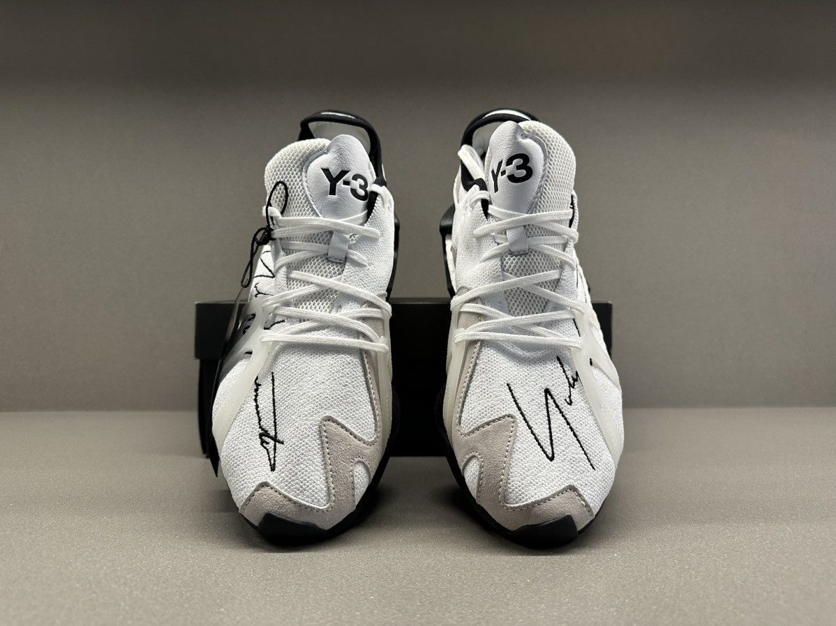 Y-3 Adidas Y-3 FYW S-97 Off White Black Size US 10.5 / EU 43-44 - 4 Thumbnail
