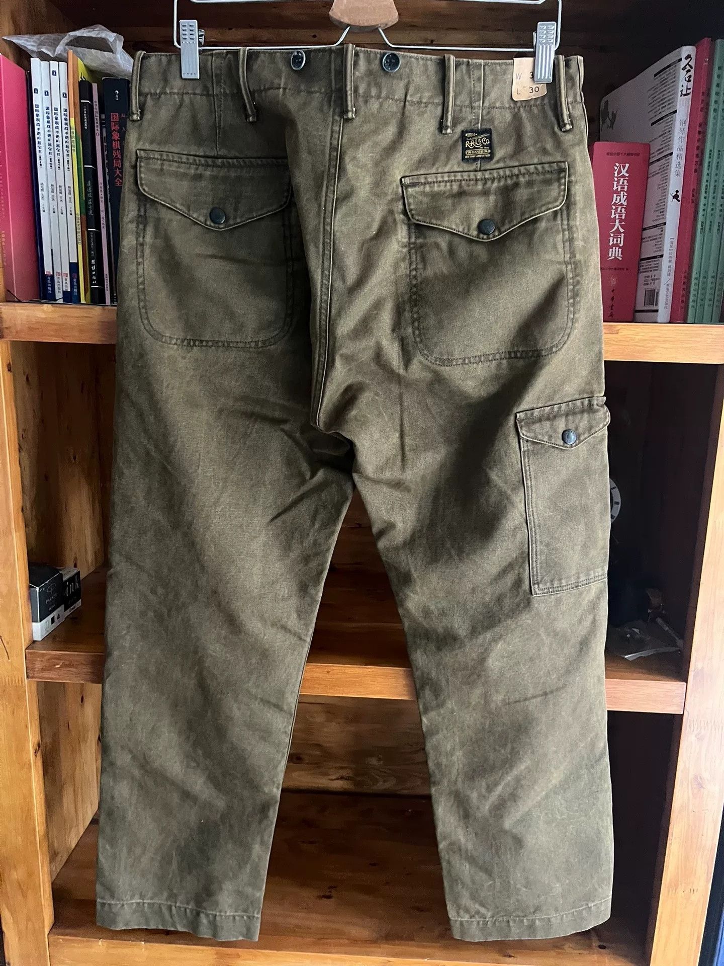 RRL Ralph Lauren Double RRL Vintage Canvas Work Overalls Size US 32 / EU 48 - 5 Thumbnail