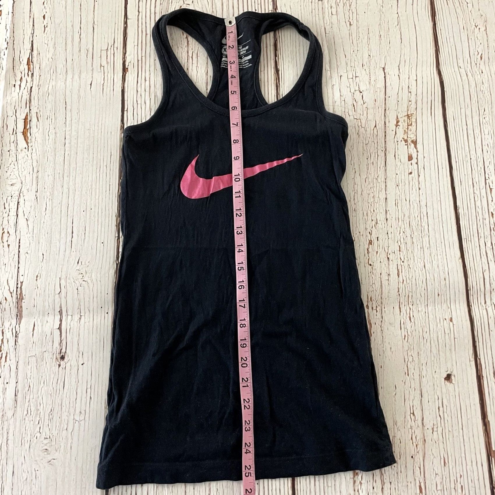 Nike Nike Racer Back Slim Fit Athletic Tank Top Women XS Black Pink Tank Shirt Slimmer Racerback Activewear Nike Racer XS Womens Size XS / US 0-2 / IT 36-38 - 4 Thumbnail