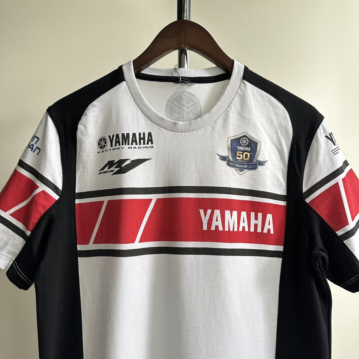 Yamaha VINTAGE Y2K YAMAHA MOTOGP FACTORY RACING TEE Size US M / EU 48-50 / 2 - 3 Thumbnail