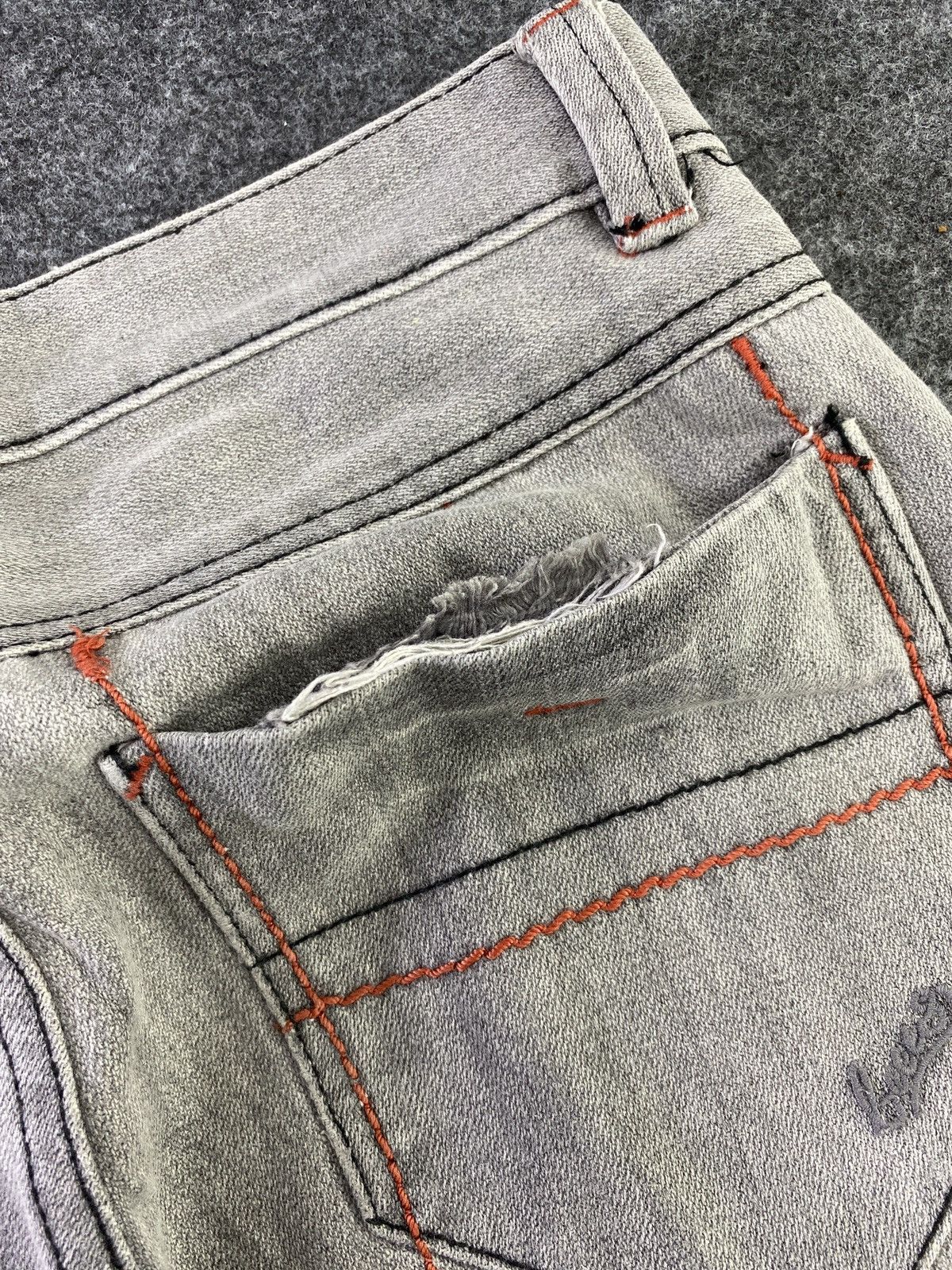 Japanese Brand Japanese Brand Beets Slim straight Distressed Jeans-J861 Size 30" / US 8 / IT 44 - 12 Thumbnail