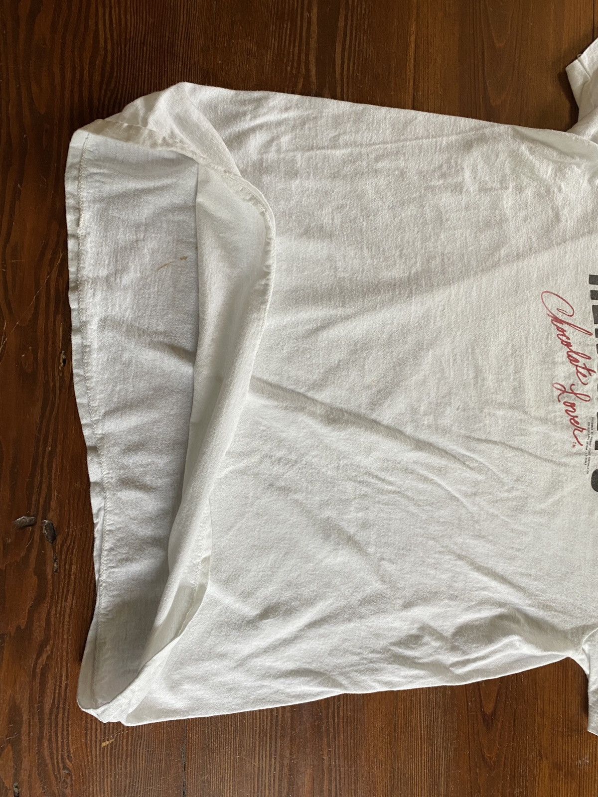 Hanes Vintage 80’s Hershey Chocolate Lover Single Stitch Thin Tee Size US L / EU 52-54 / 3 - 10 Thumbnail