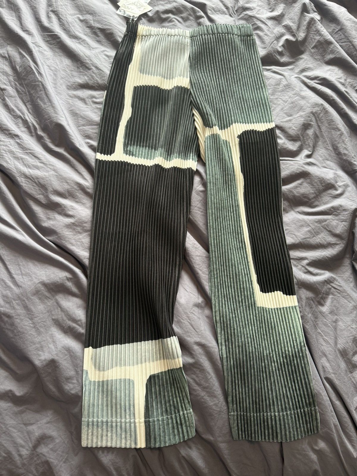 Homme Pliss Issey Miyake Landscape Pants - Size 1