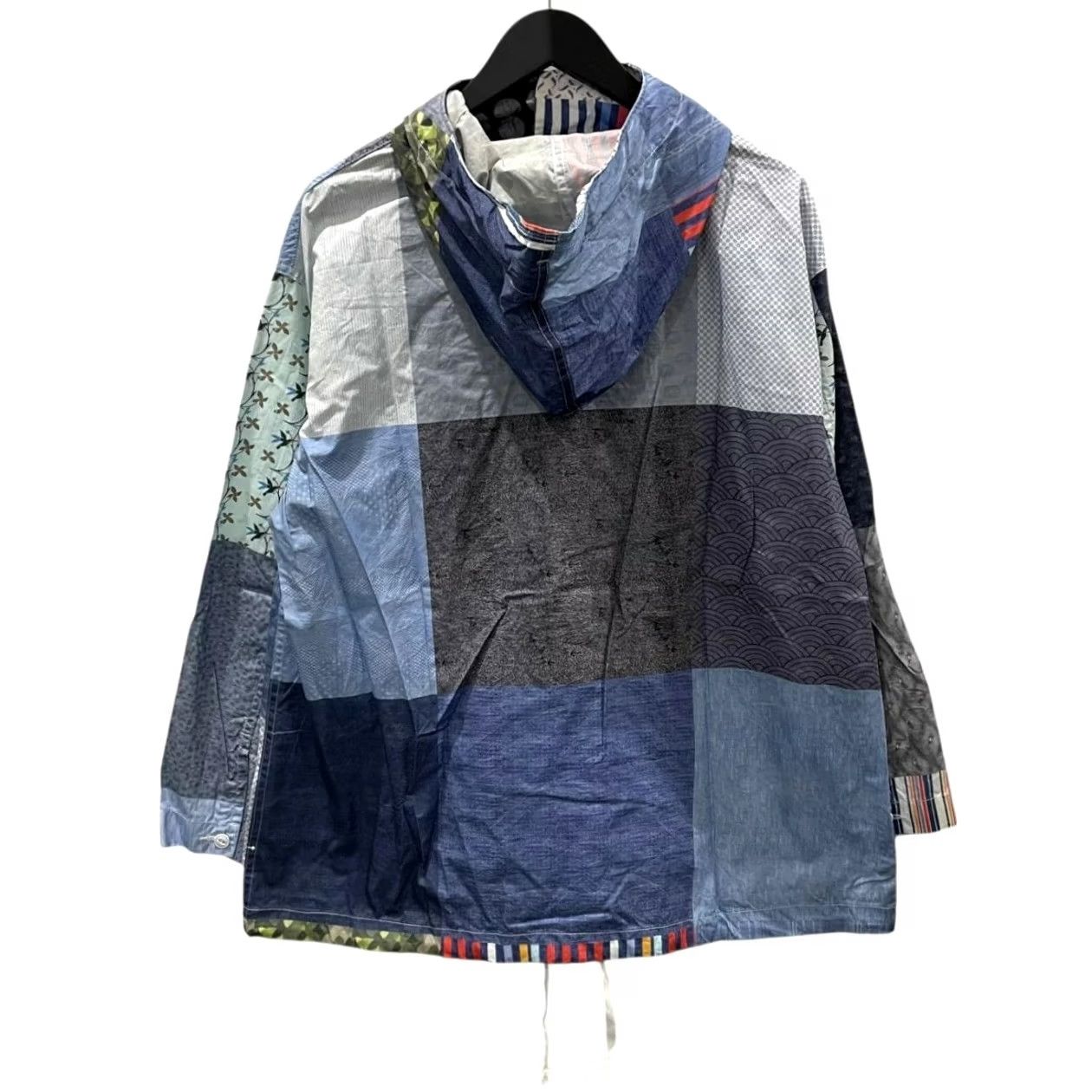 Engineered Garments Engineered Garments Shirt Parka XS Multicolor Patchwork Print Cagoule Jacket Men Size US XS / EU 42 / 0 - 2 Thumbnail