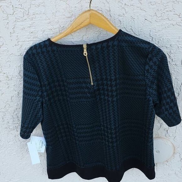 Vintage Liz Claiborne Zippered Pullover Sweater SS Sz. XL Top Tunic Size XL / US 12-14 / IT 48-50 - 6 Thumbnail