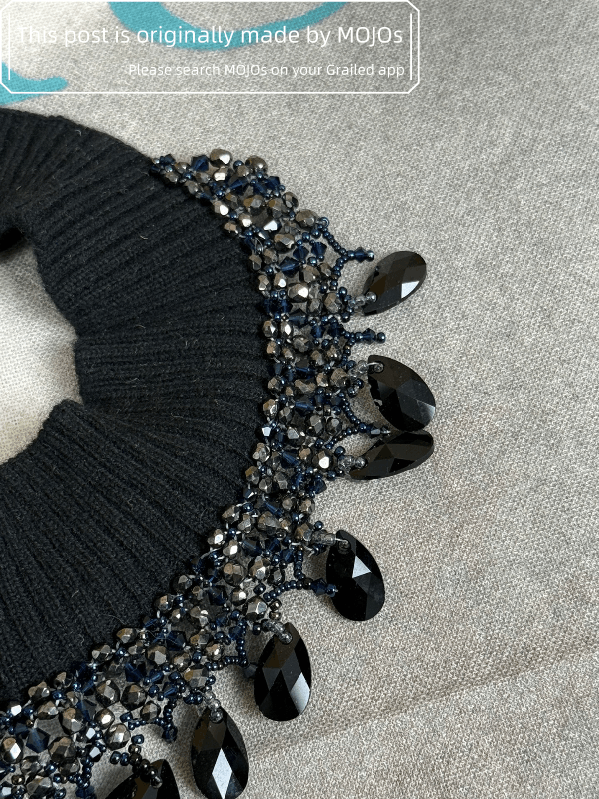 Undercover Undercover Knitwear Gem Necklace mojos36198 Size ONE SIZE - 5 Thumbnail