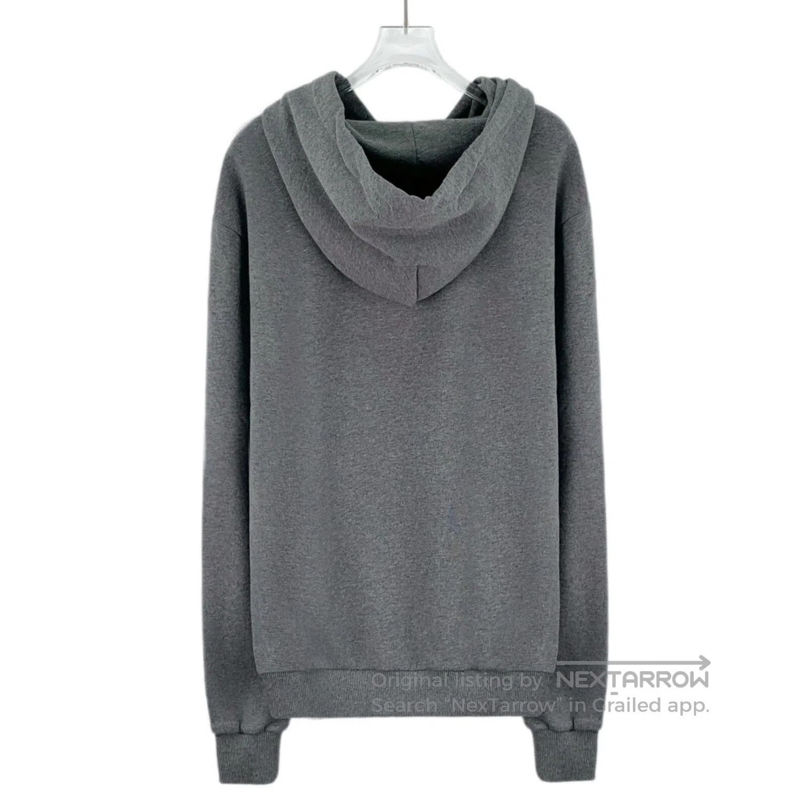 Dolce & Gabbana Dolce Gabbana Gray Crown Embroidered Cotton Hooded Drawstr Size US S / EU 44-46 / 1 - 2 Thumbnail