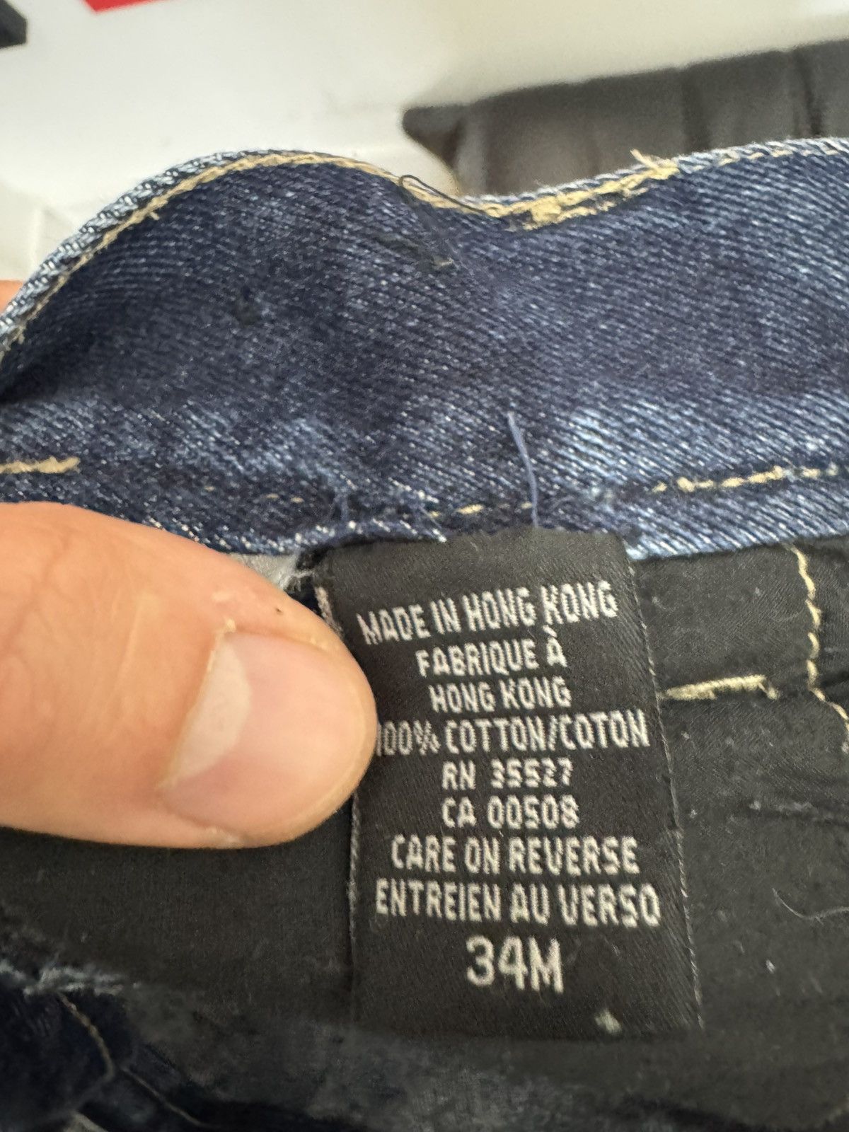 Marithe + Francois Girbaud Francois Marithe Girbaud Denim Pant Vintage 90s Jeans Single Size US 34 / EU 50 - 5 Thumbnail