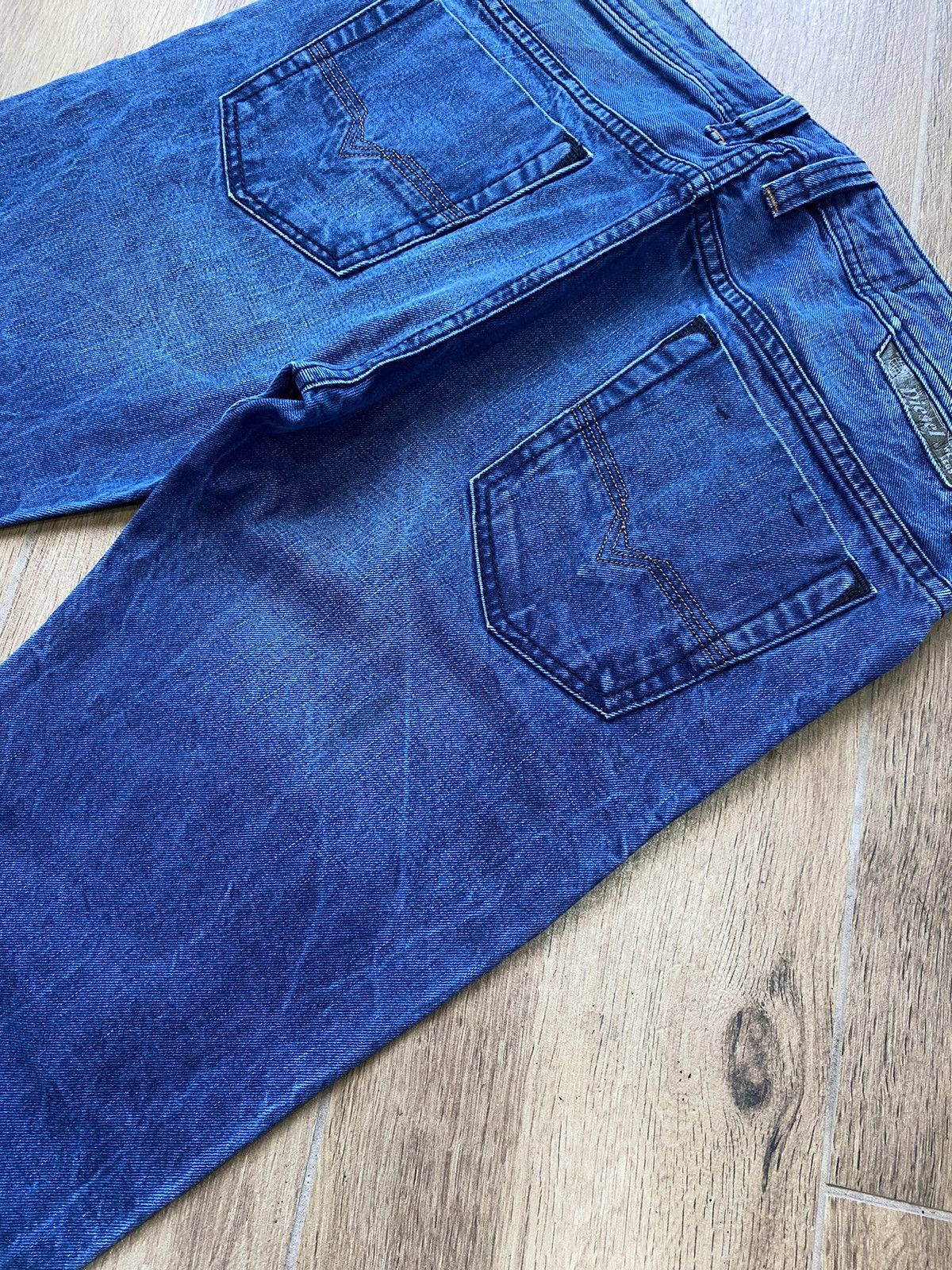 Diesel Diesel Vintage Flared Jeans Washed Baggy Wide Avant Garde Size US 32 / EU 48 - 6 Thumbnail