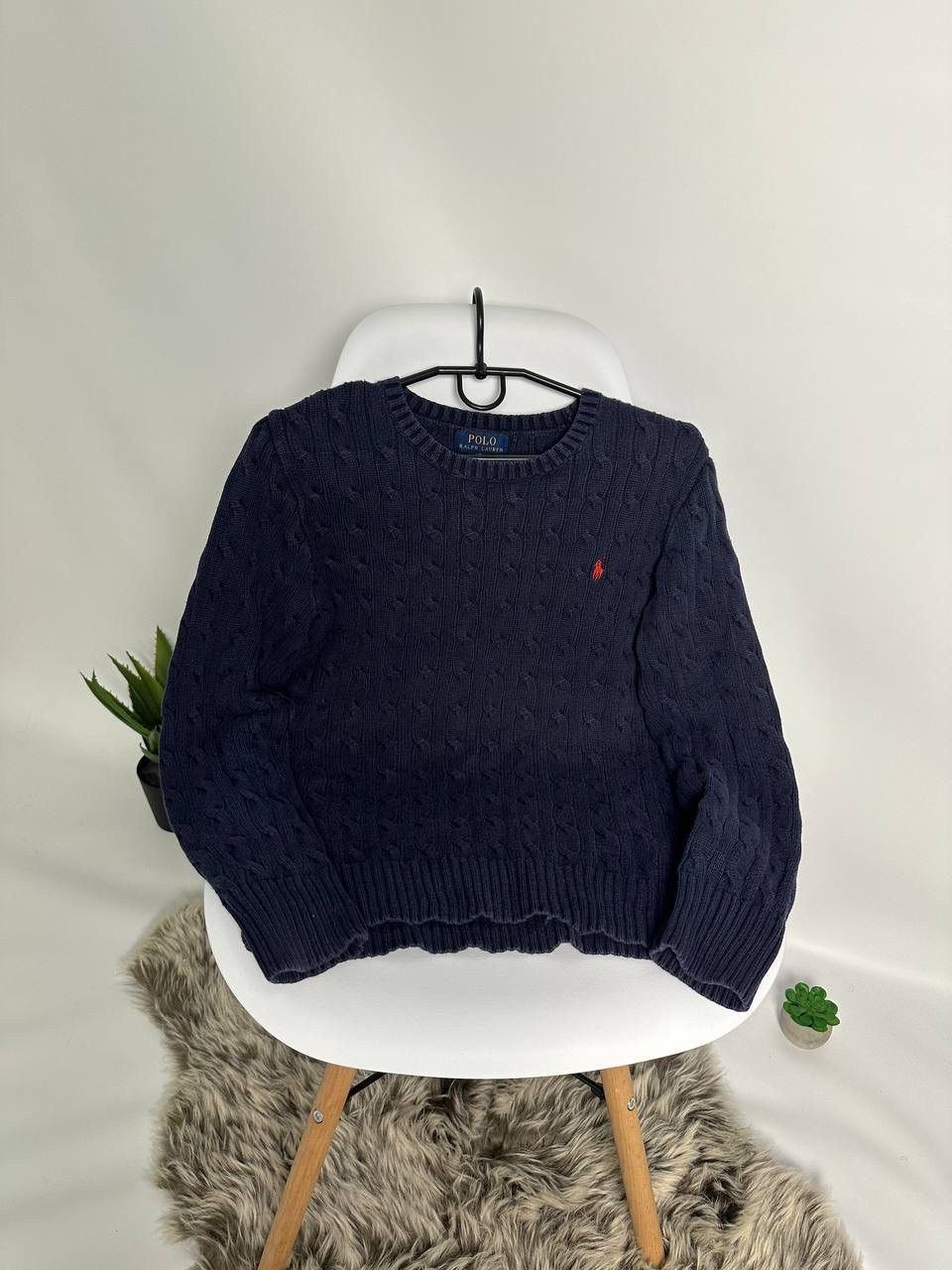 Polo Ralph Lauren × Vintage Polo Ralph Lauren Vintage Knute Sweater Kid’s Size US S / EU 44-46 / 1 - 1 Thumbnail