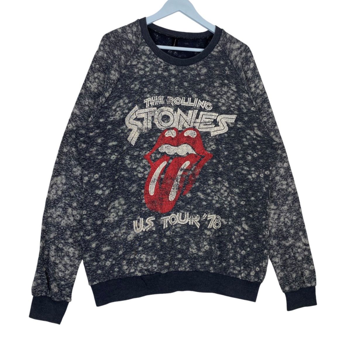 The Rolling Stones × Vintage Vintage The Rolling Stones Crewneck Sweatshirt Size US XL / EU 56 / 4 - 3 Thumbnail