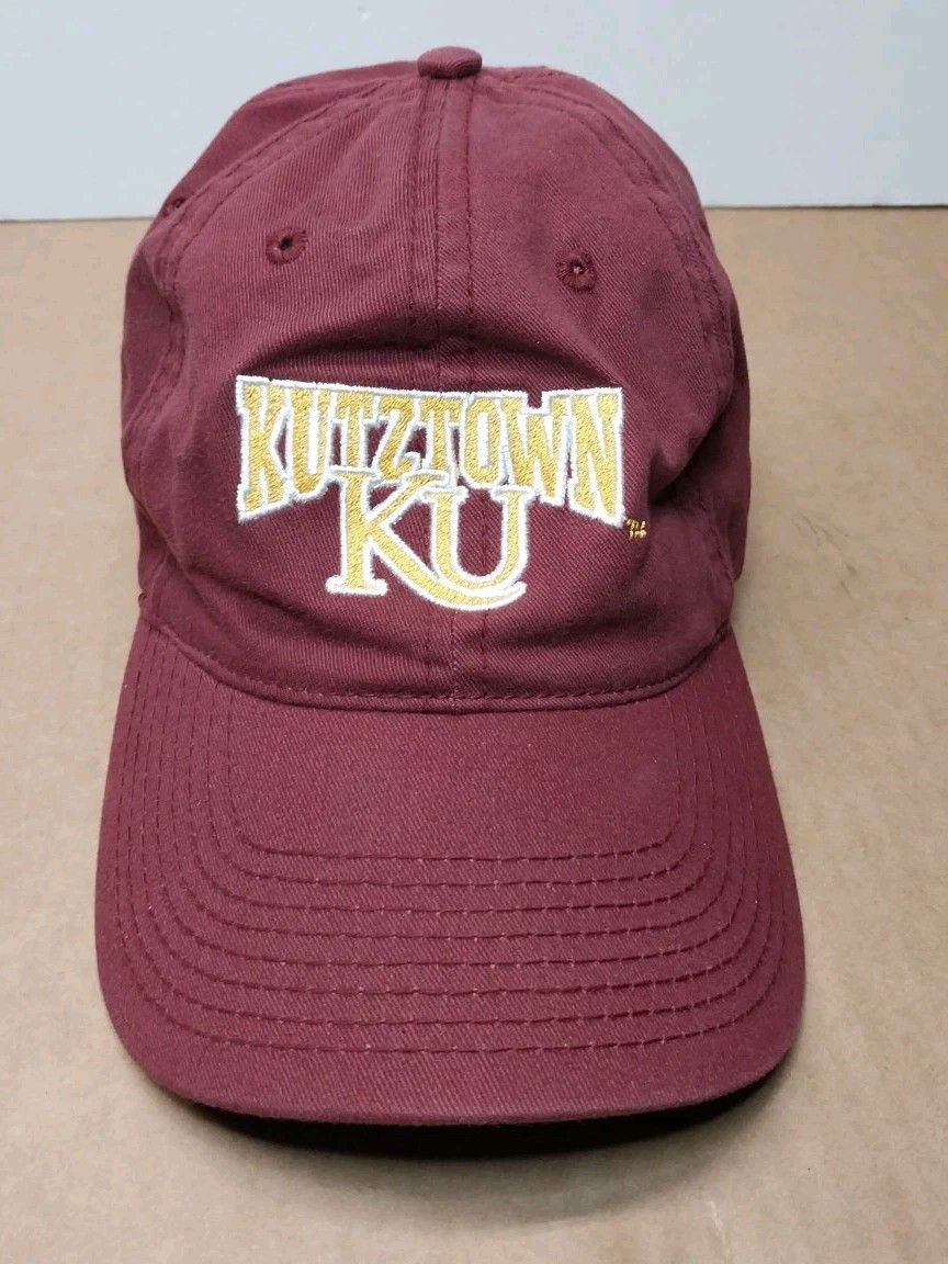 Other Kutztown University KU Maroon Hat Cap Strapback The Game Size ONE SIZE - 1 Thumbnail