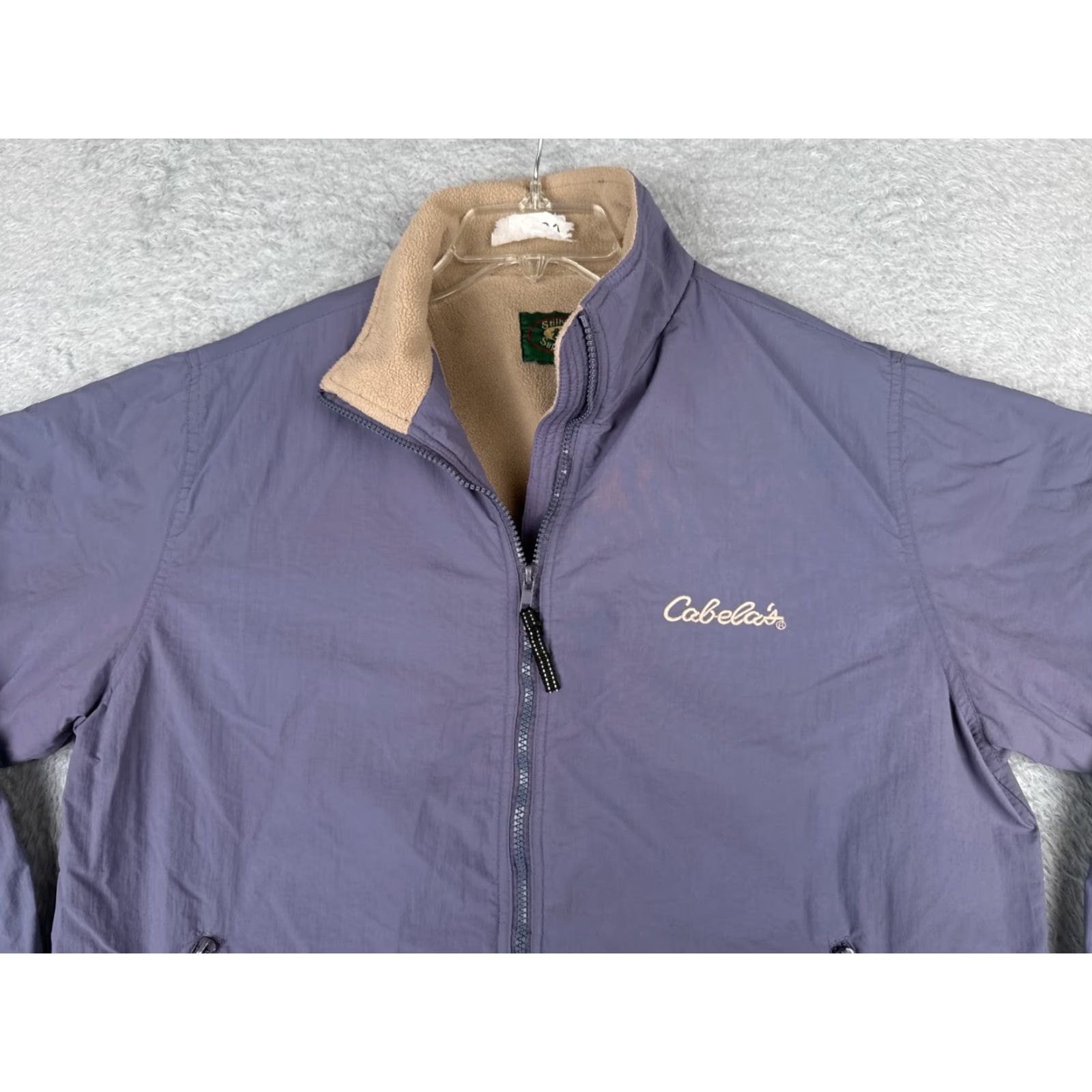 Vintage VINTAGE Cabela's Jacket Womens XL Purple Full Zip Fleece Lined Stillwater Supply Jacket Size XL / US 12-14 / IT 48-50 - 4 Thumbnail