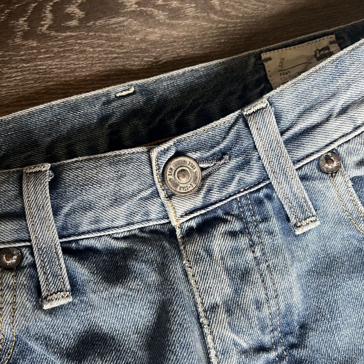 G-Star Vintage G-Star Raw 3301 Slim Straight Wash Denim Jeans 34x34 Size US 34 / EU 50 - 8 Thumbnail
