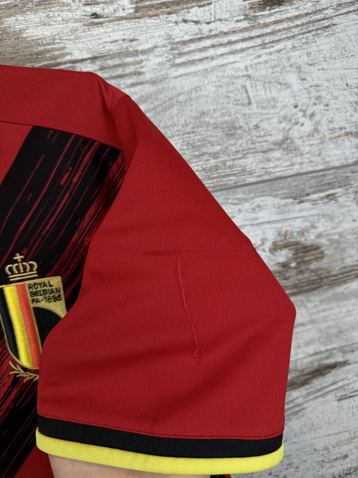 Adidas Mens Vintage Adidas Belgium National Team R. Lukaku T-shirt Size US M / EU 48-50 / 2 - 11 Thumbnail
