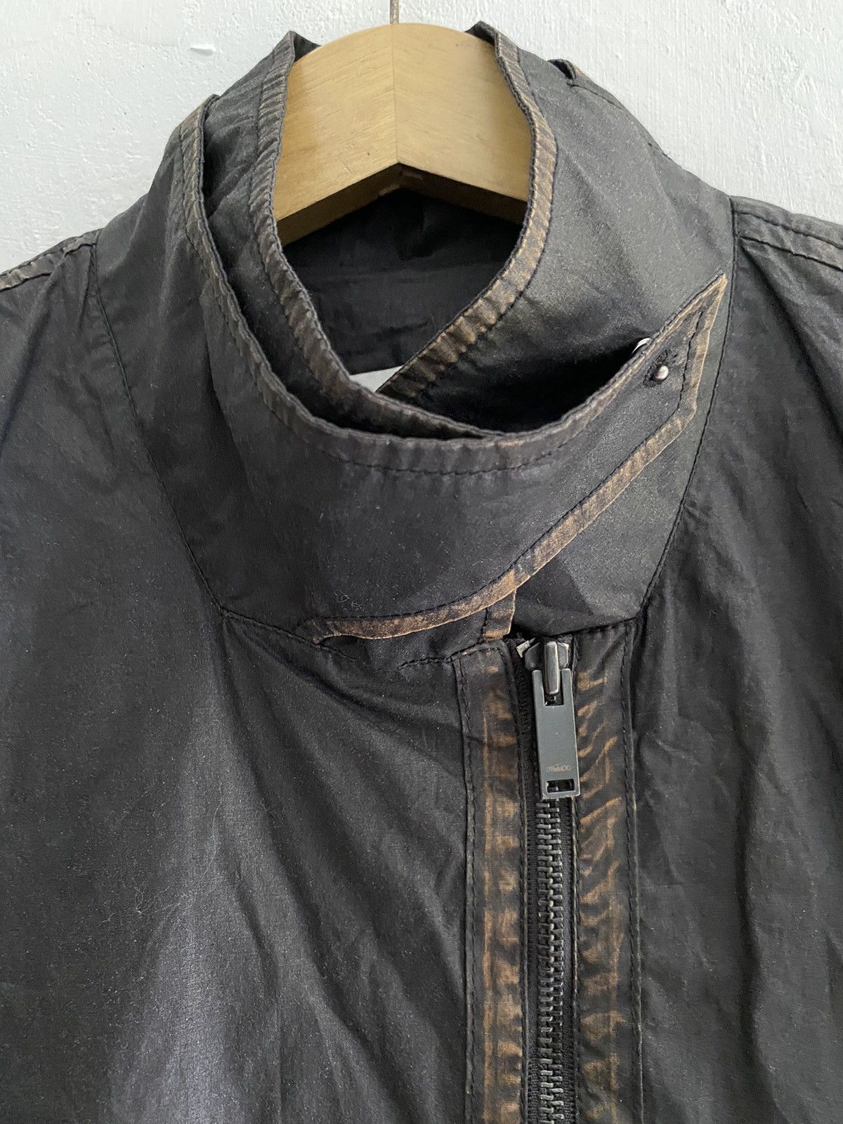 If Six Was Nine × Japanese Brand × Le Grande Bleu (L.G.B.) Japanese D’deMOO waxed jacket lgb style Size US M / EU 48-50 / 2 - 4 Thumbnail