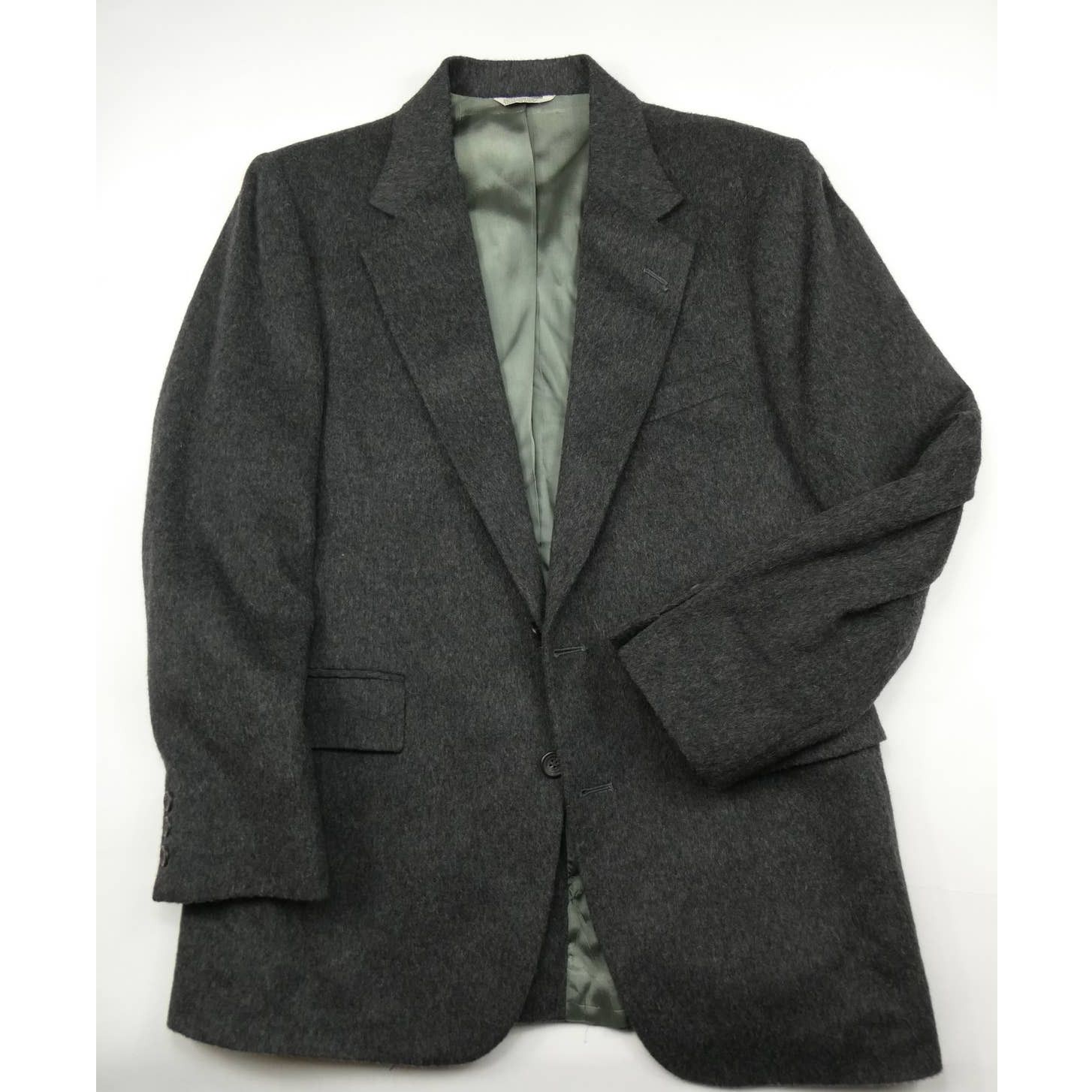 Guy Rover Guy Rossi Made in USA sport coat, dark gray wool, 40R, NEW