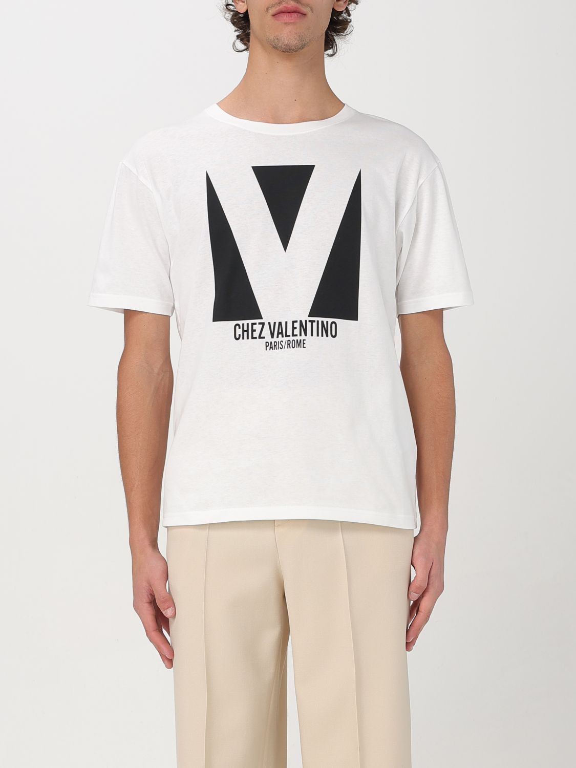 Valentino Valentino T-Shirt Men White Size US S / EU 44-46 / 1 - 1 Thumbnail