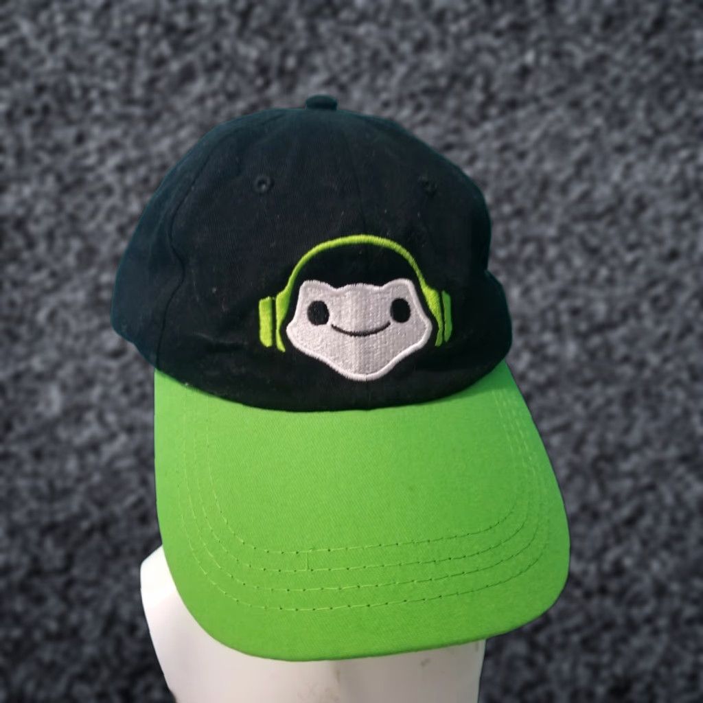 Vintage Bioworld Overwatch Lucio Ball Cap Adjustable OSFM Hat Blizzard Entertainment Hat Mens Adjustable Black Video Game Animation Cap Size ONE SIZE - 1 Thumbnail