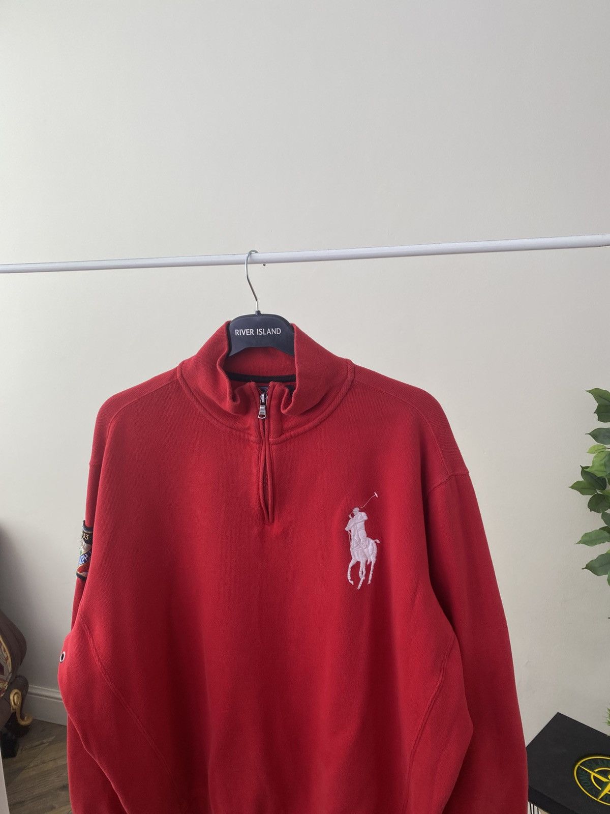 Polo Ralph Lauren Vintage Polo Ralph Lauren 1/4 zip sweatshirt Size US XL / EU 56 / 4 - 5 Thumbnail
