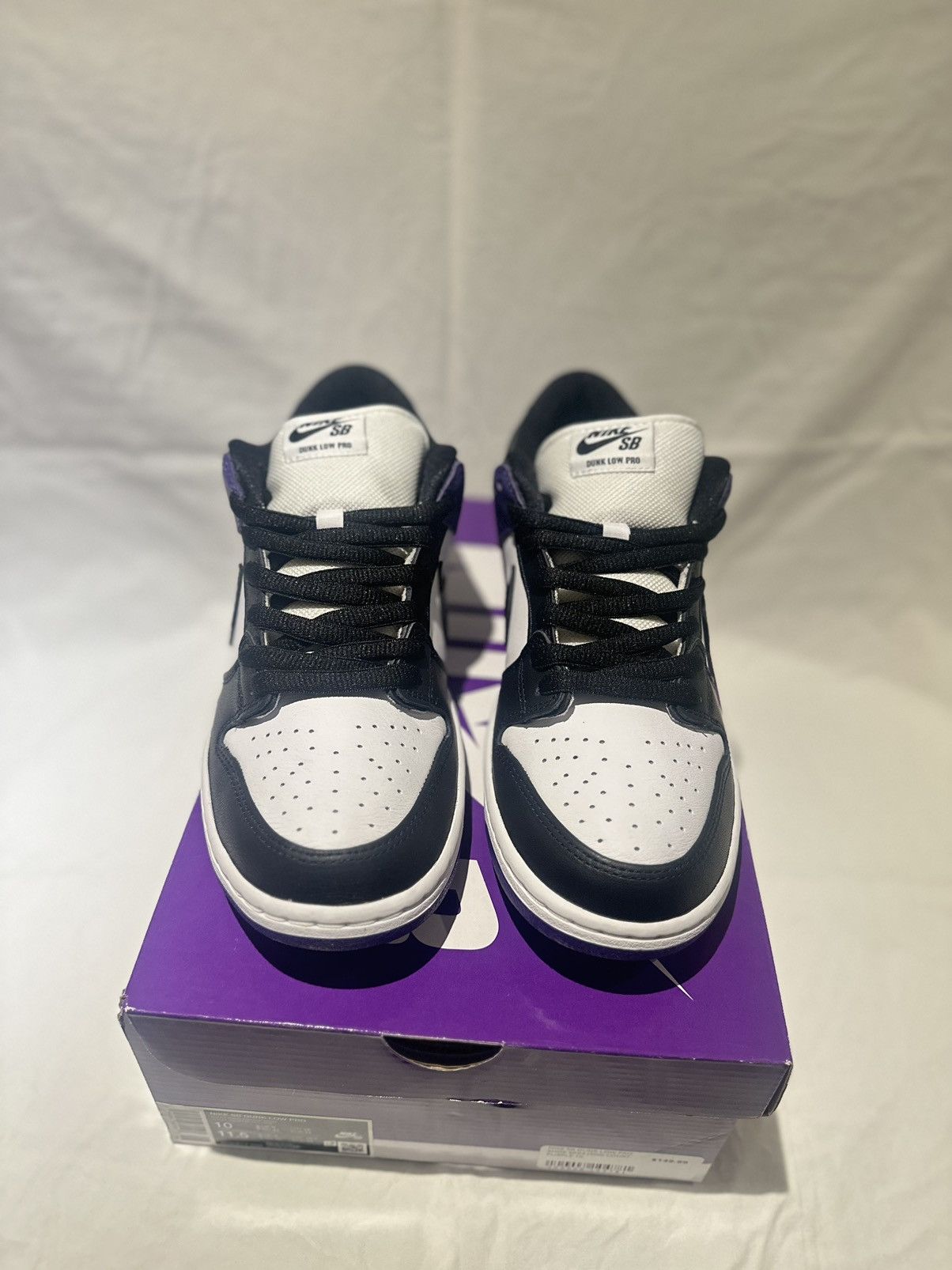Nike Nike SB Dunk Low Court Purple Size US 10 / EU 43 - 5 Thumbnail