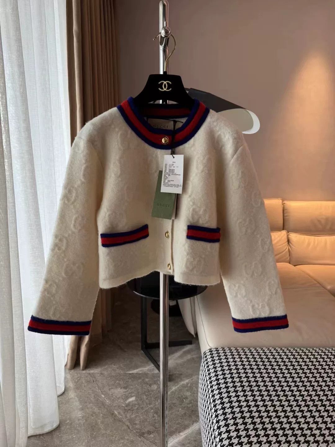Gucci Gucci Striped Short Jacket Size S / US 4 / IT 40 - 1 Thumbnail
