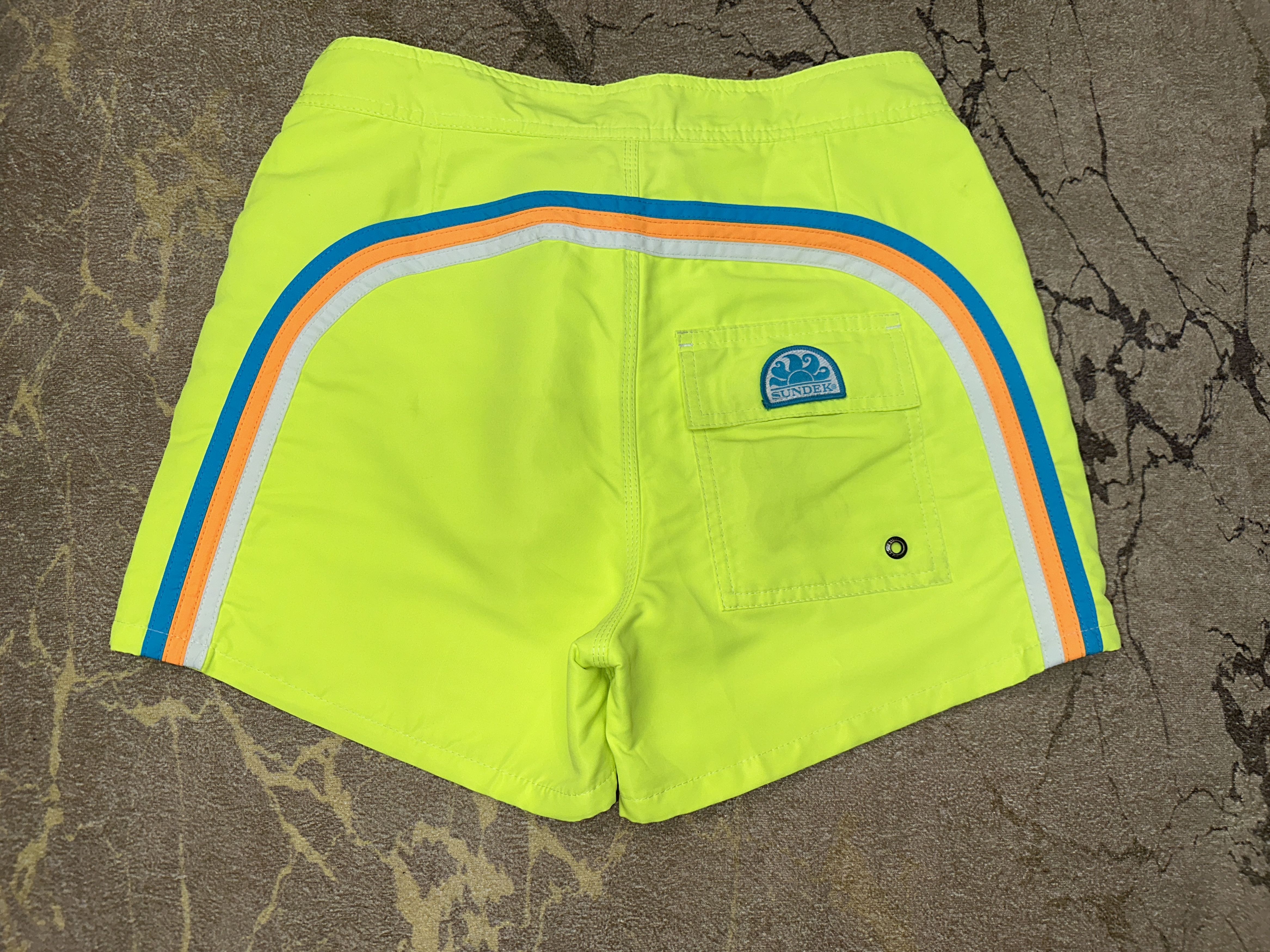 Sundek Rainbow Sundek 27 Beach Board Shorts Trunks Bath Size 27 XS Size US 27 - 3 Thumbnail