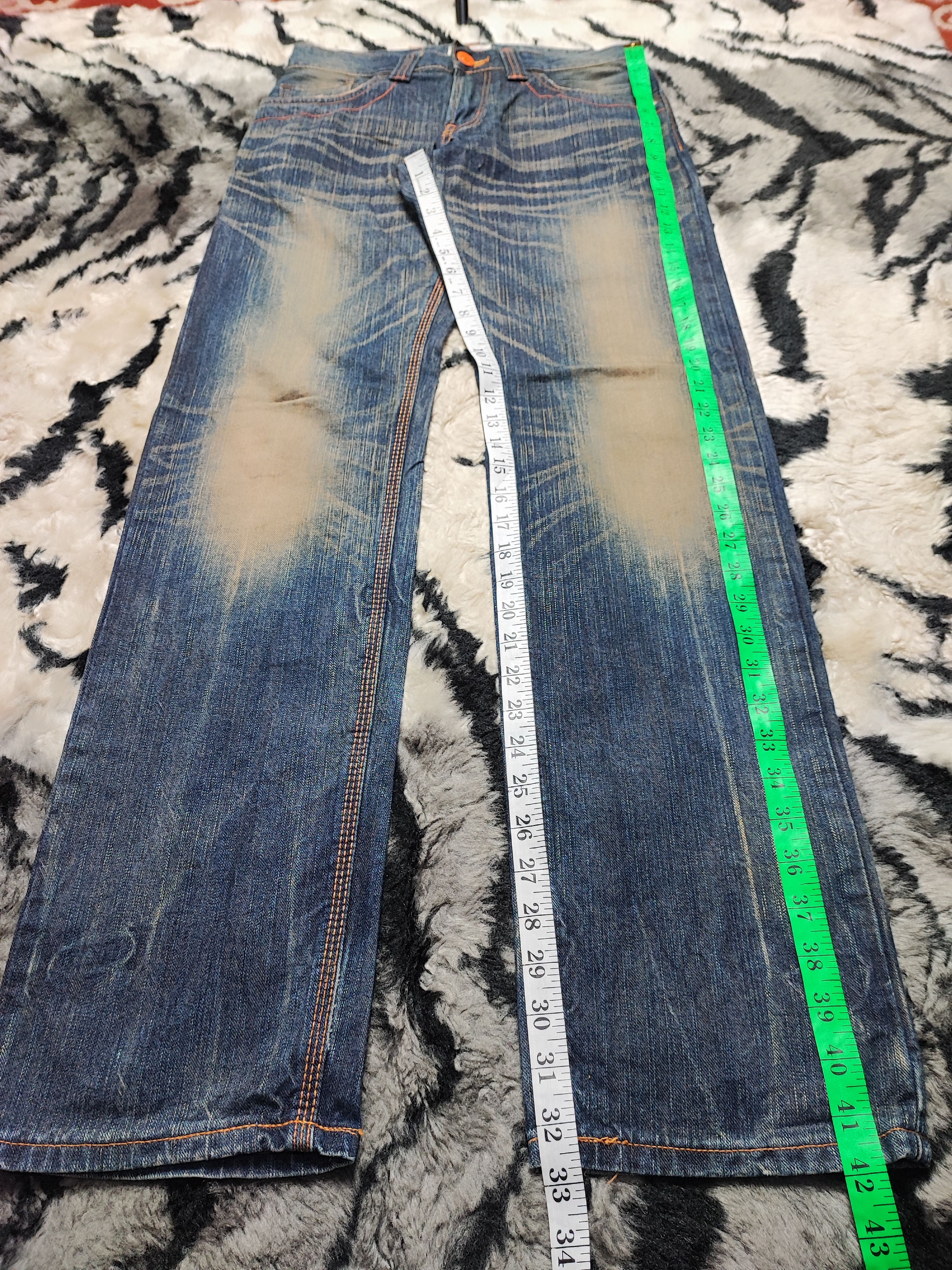 Edwin EDWIN VINTAGE XV FADED JEANS VERY RARE Size US 30 / EU 46 - 5 Thumbnail